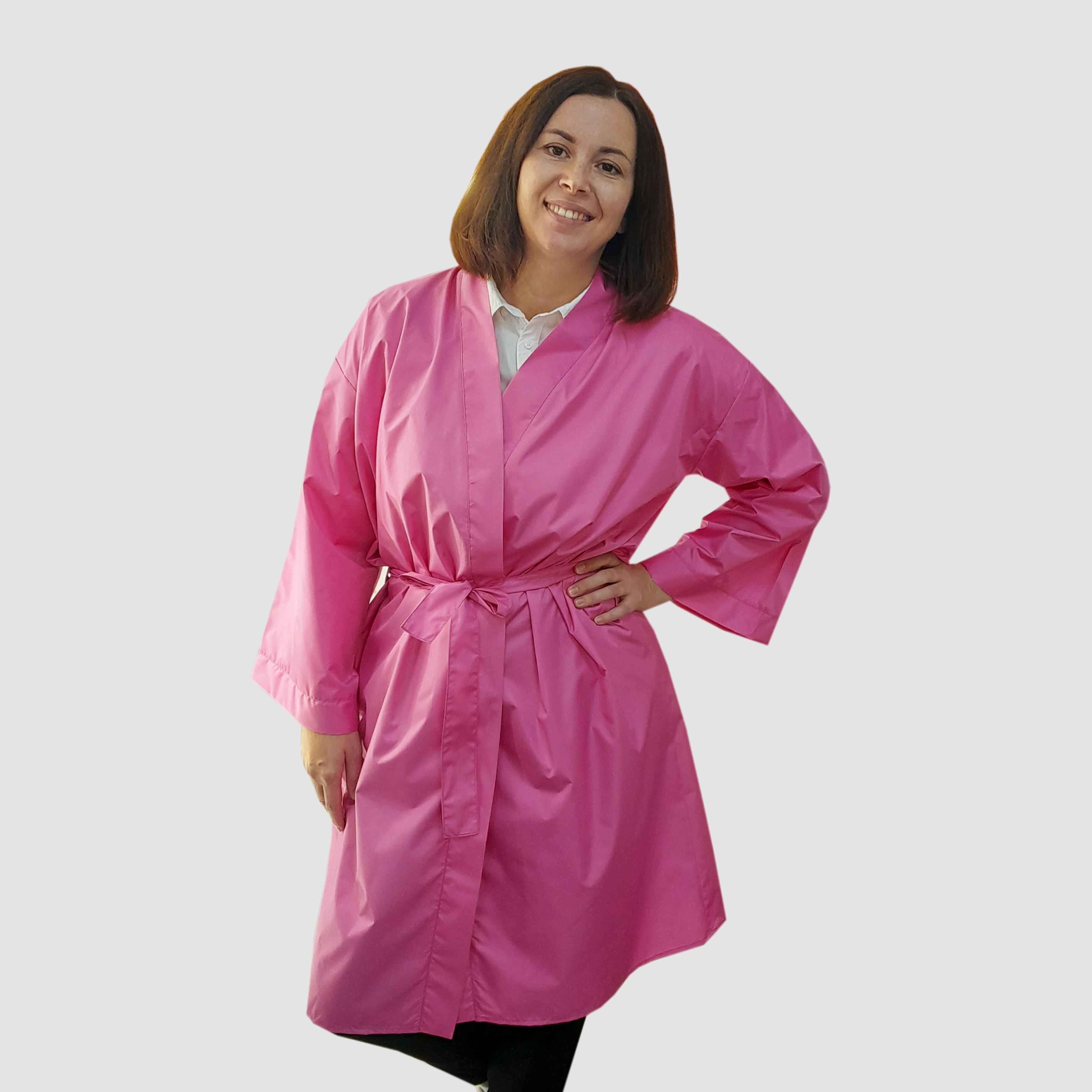 Nibano Salon kimono robe pink