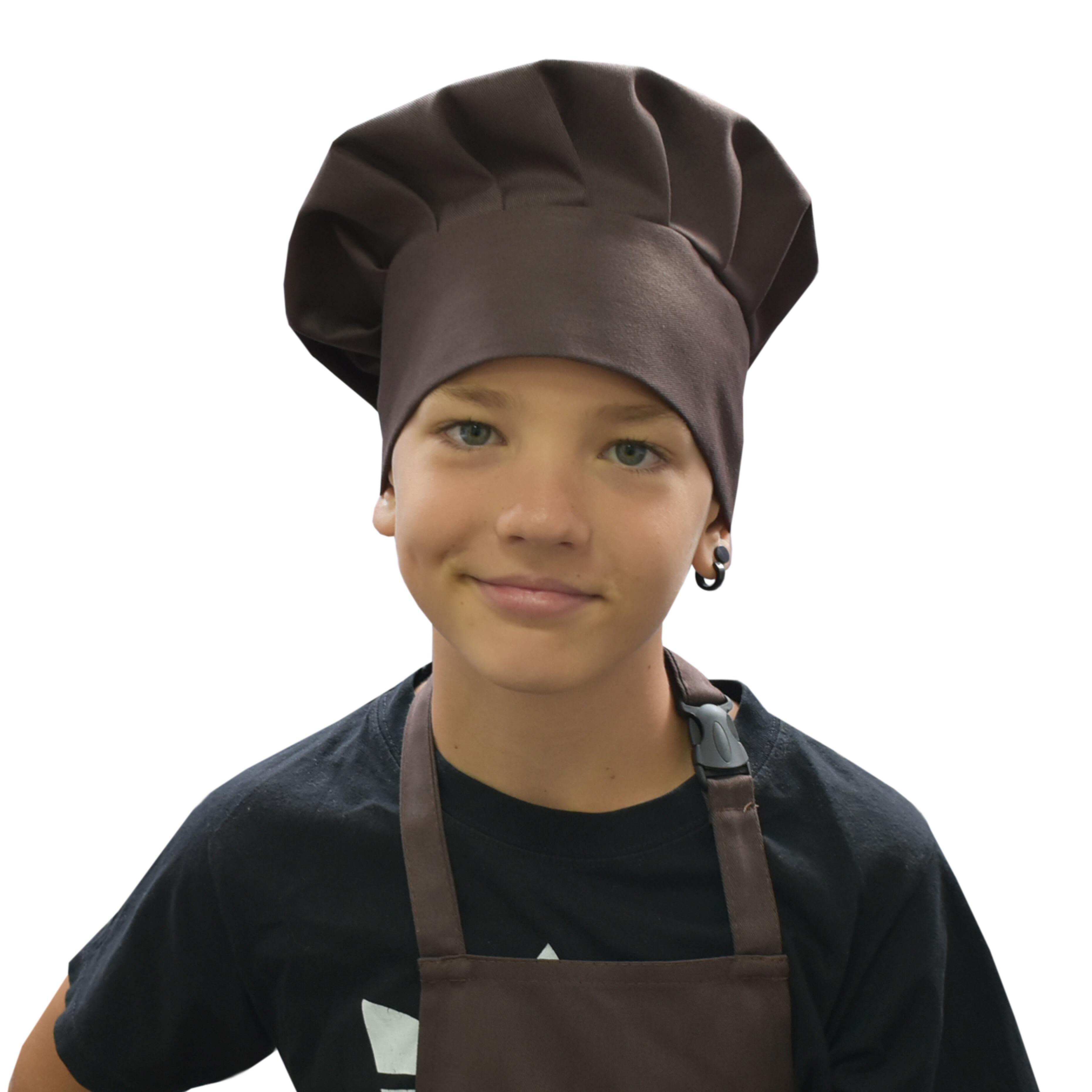 Nibano Kids Chef Hat Brown