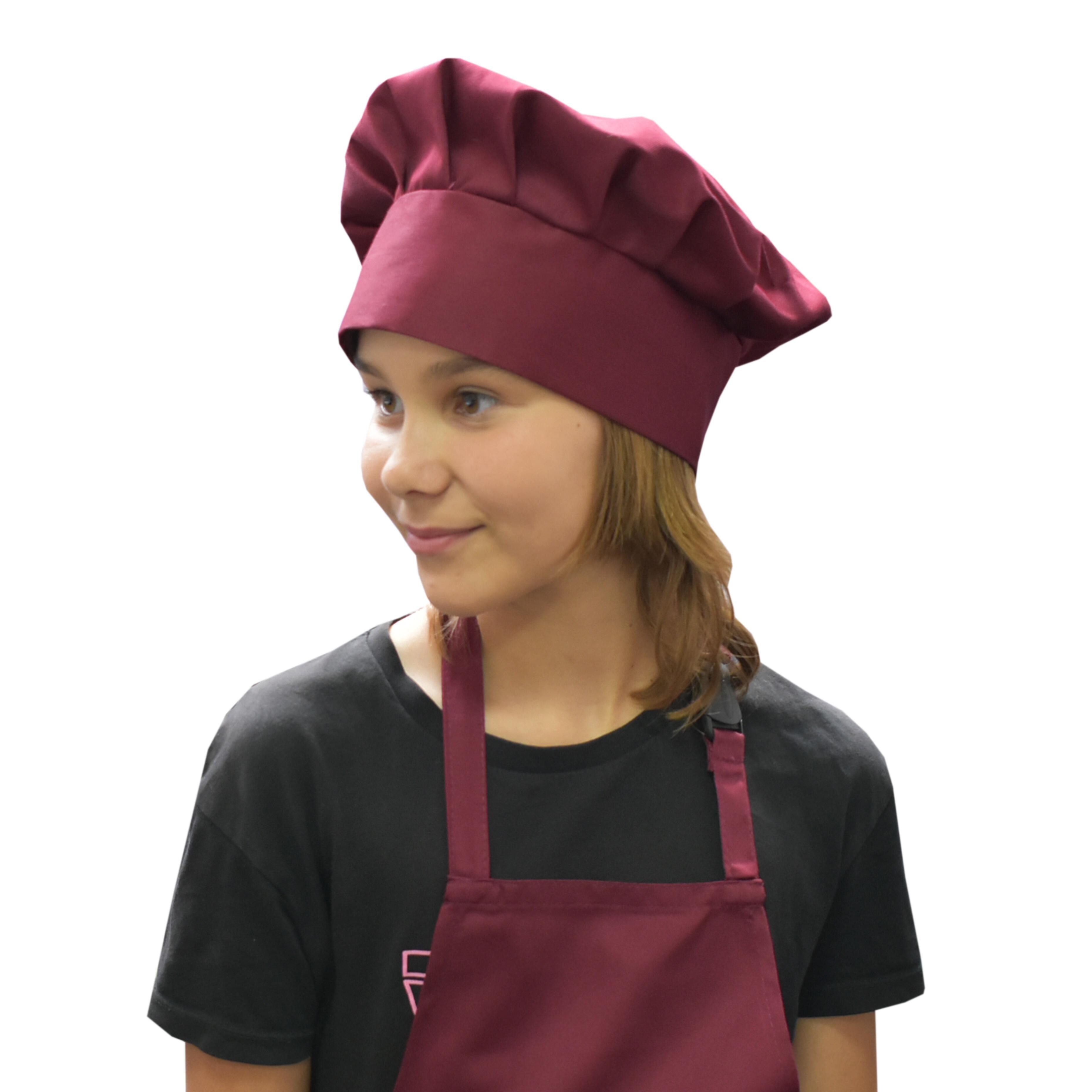 Nibano Kids Chef Hat Burgundy