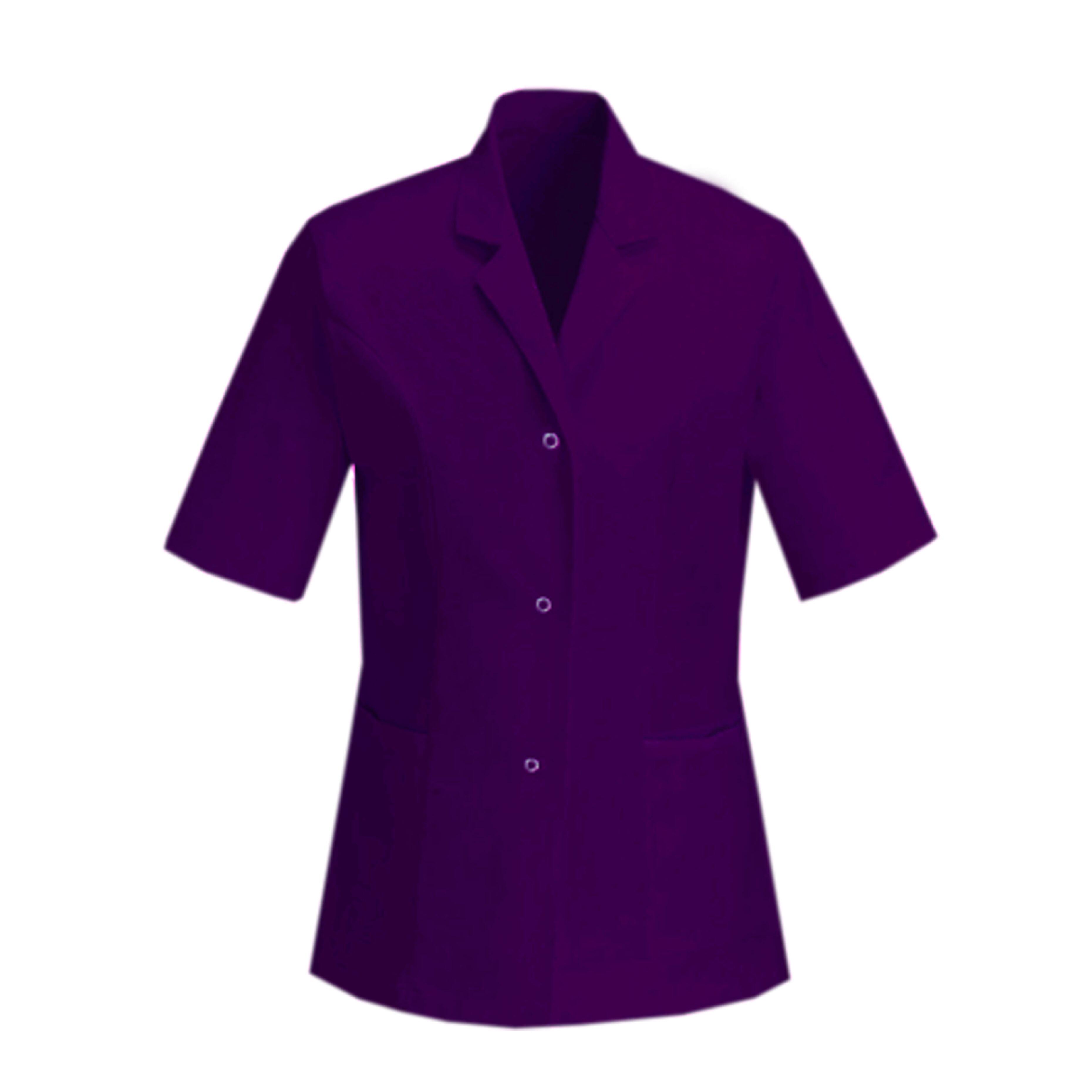 Custom Ladies Healthcare Tunic Purple