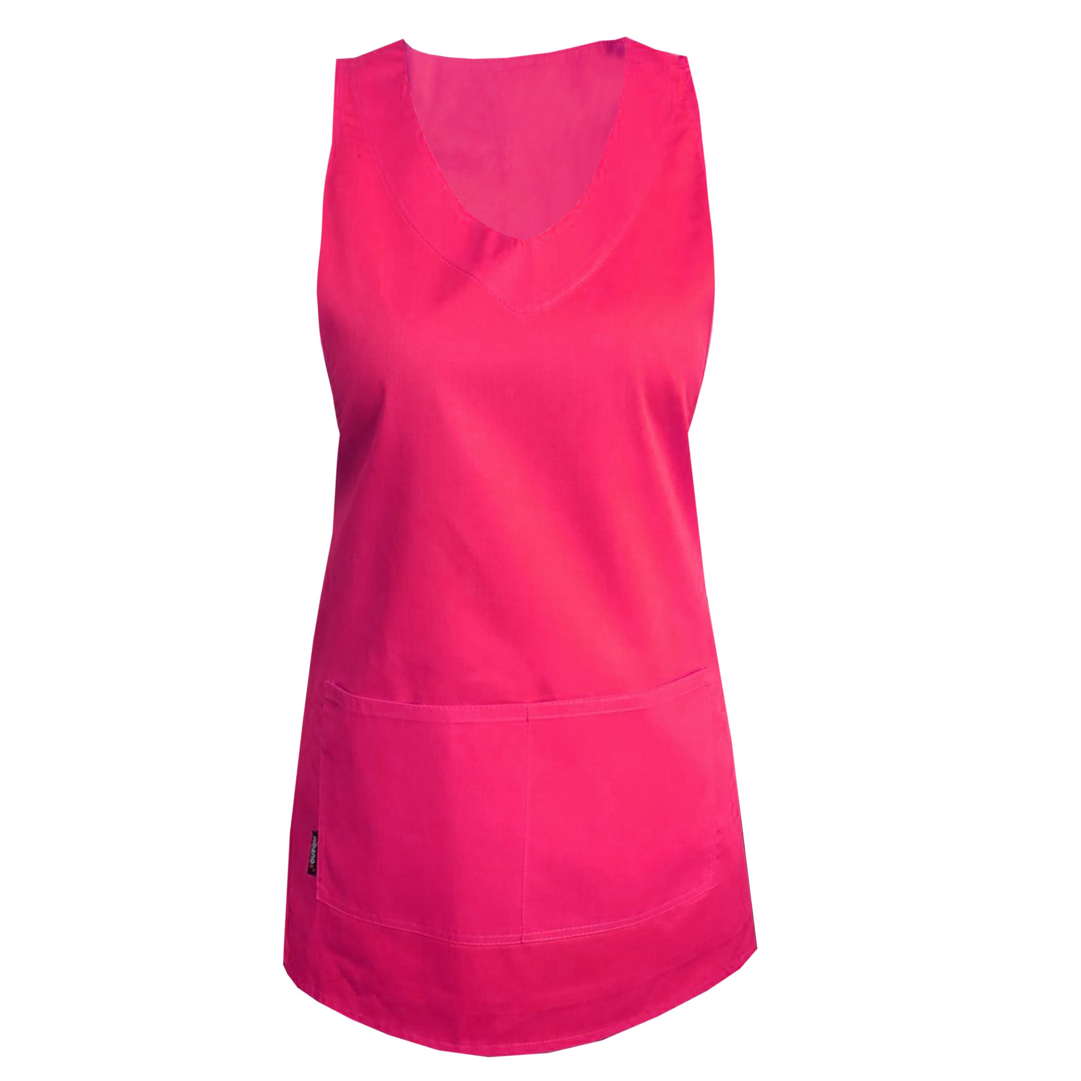 Custom Wrap Around Apron Coral