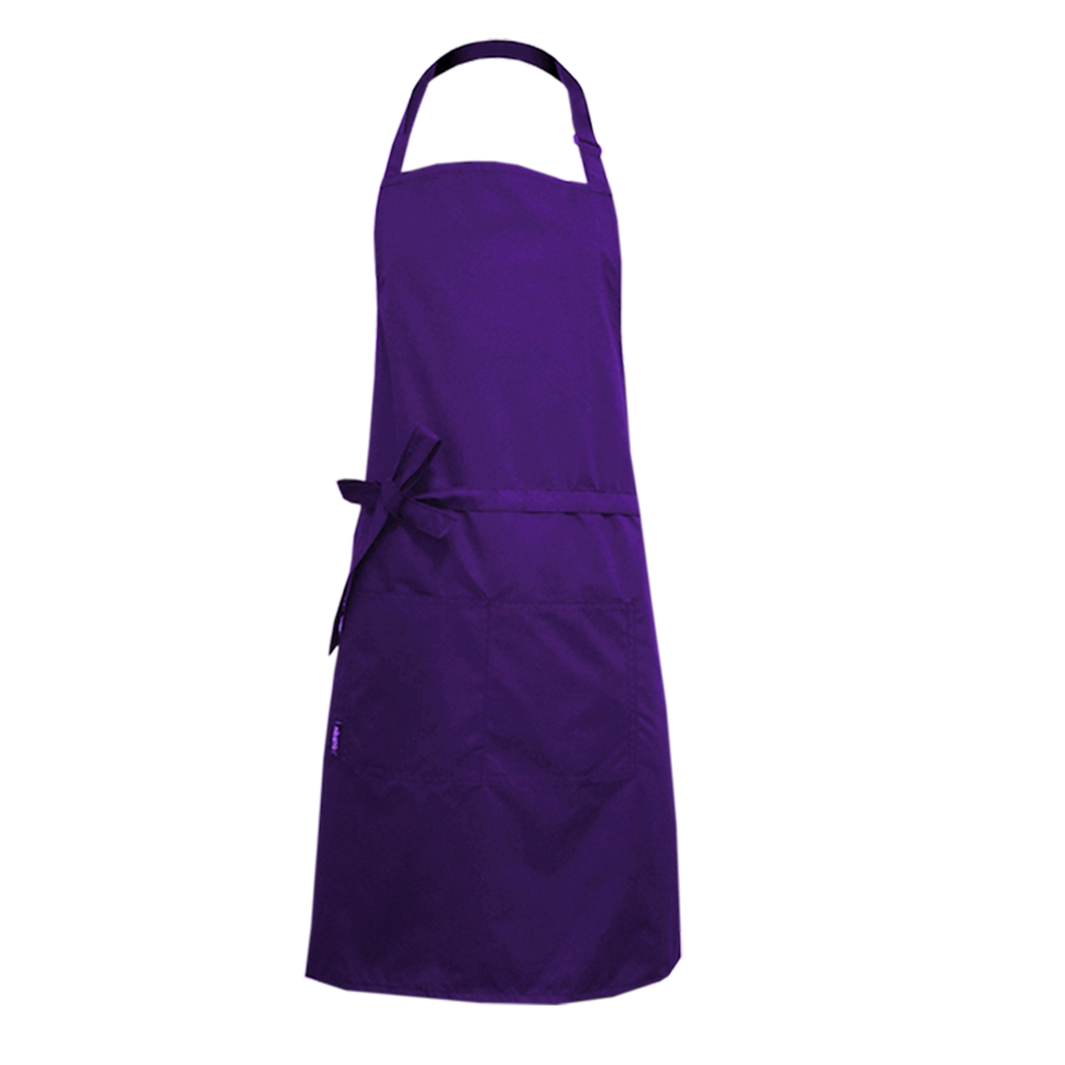 Waterprroof Grooming apron purple Nibano