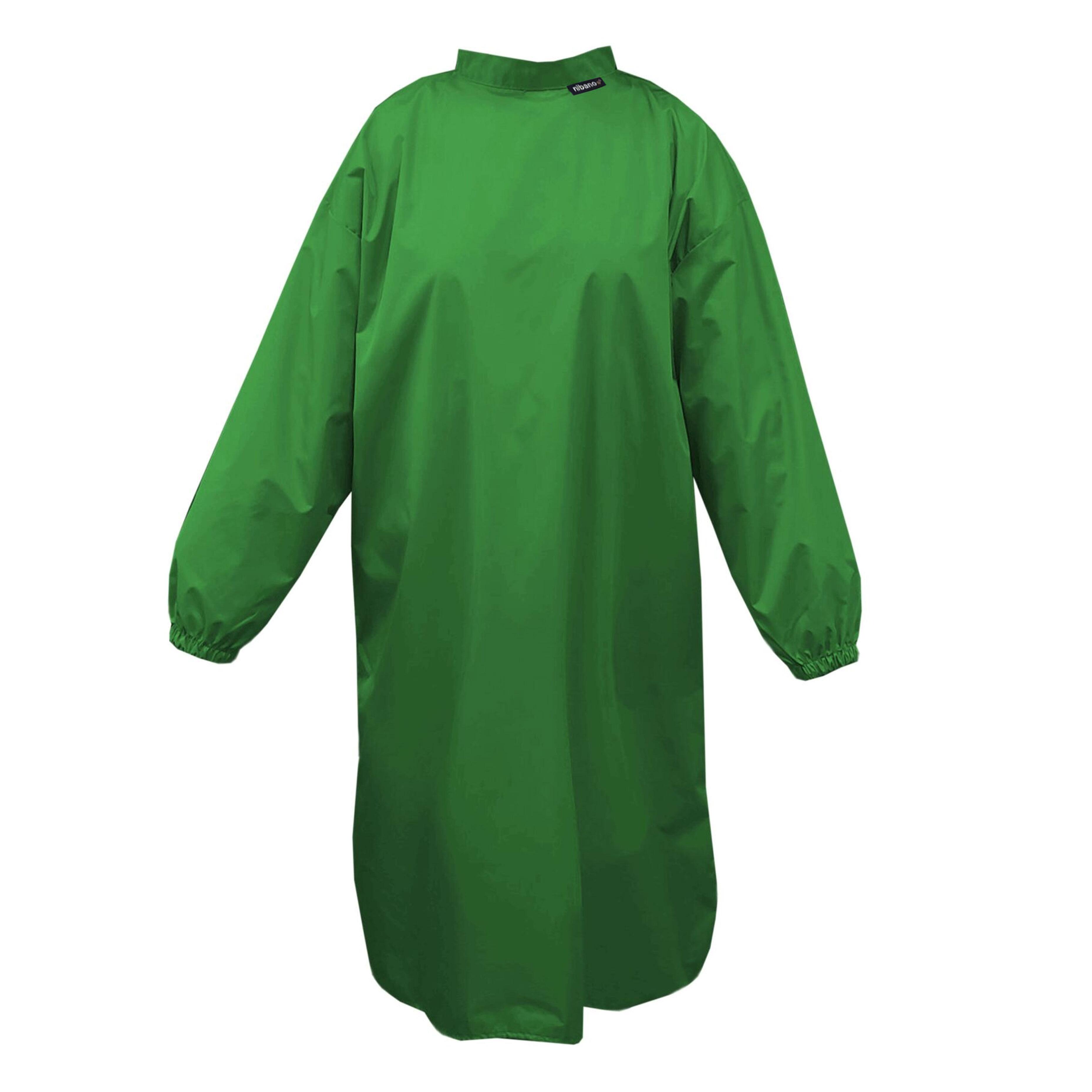 Nibano Hairdressing gown with sleeves Kelly Green