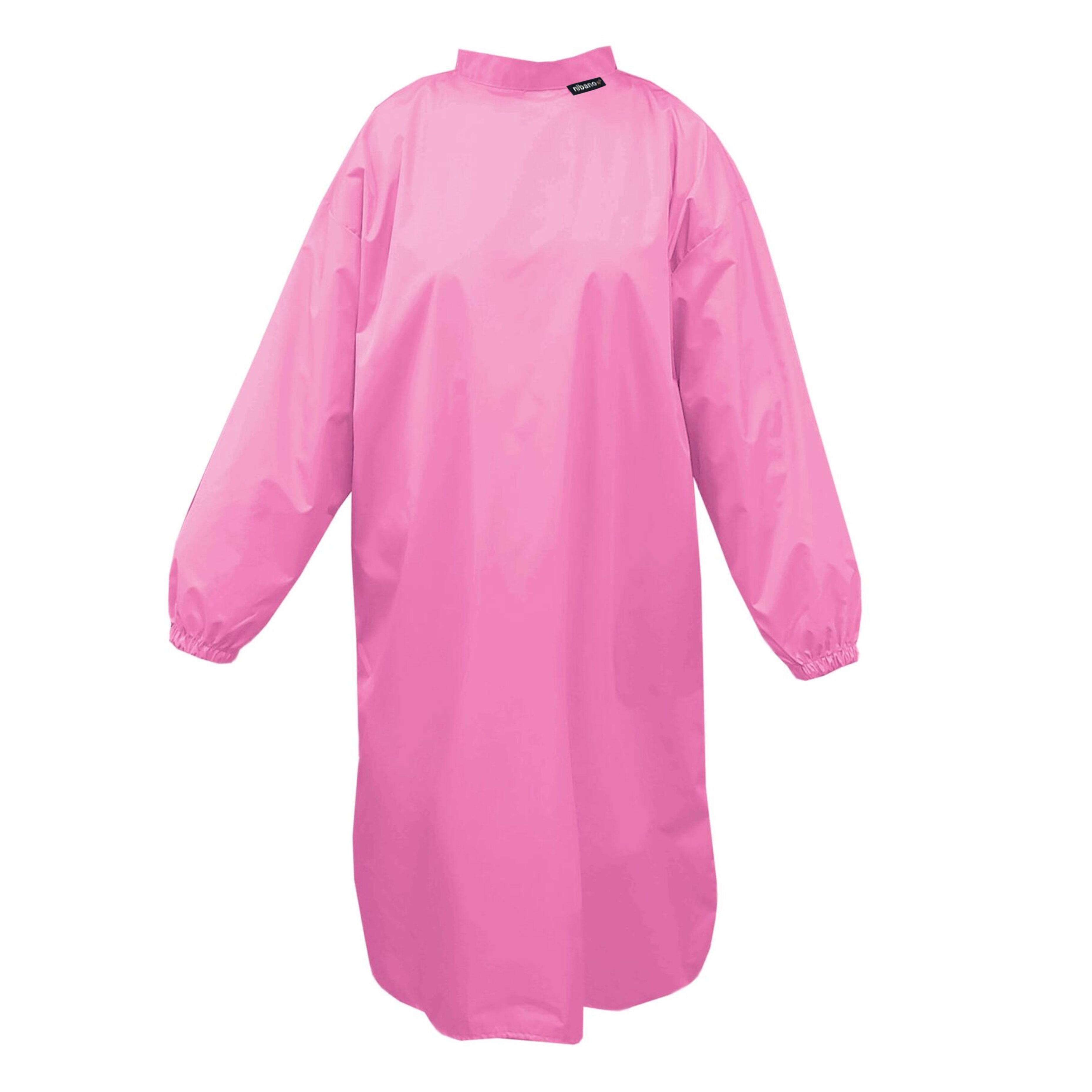 Nibano Hairdressing gown with sleeves Pink Barbie