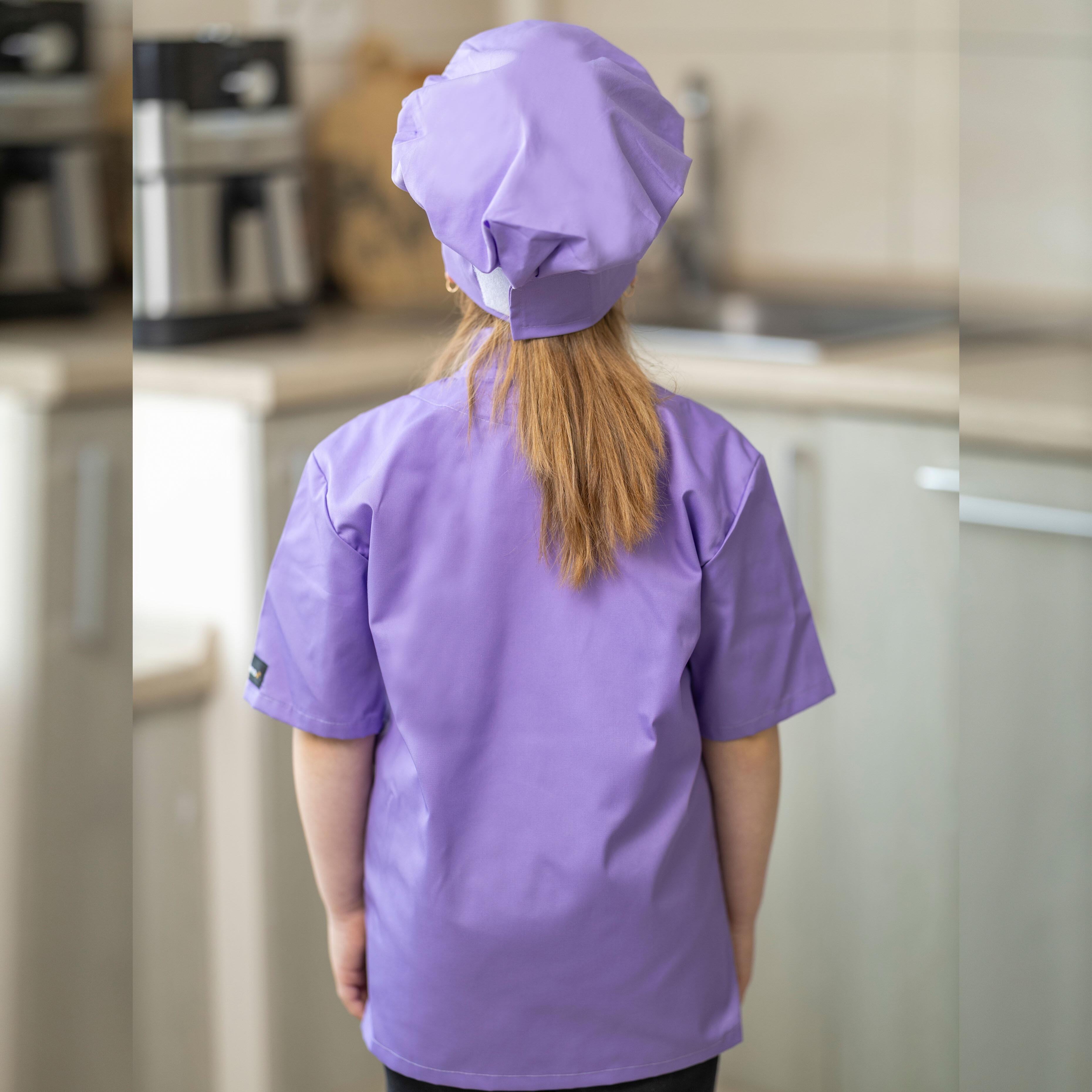 Lilac kids Chef's wear