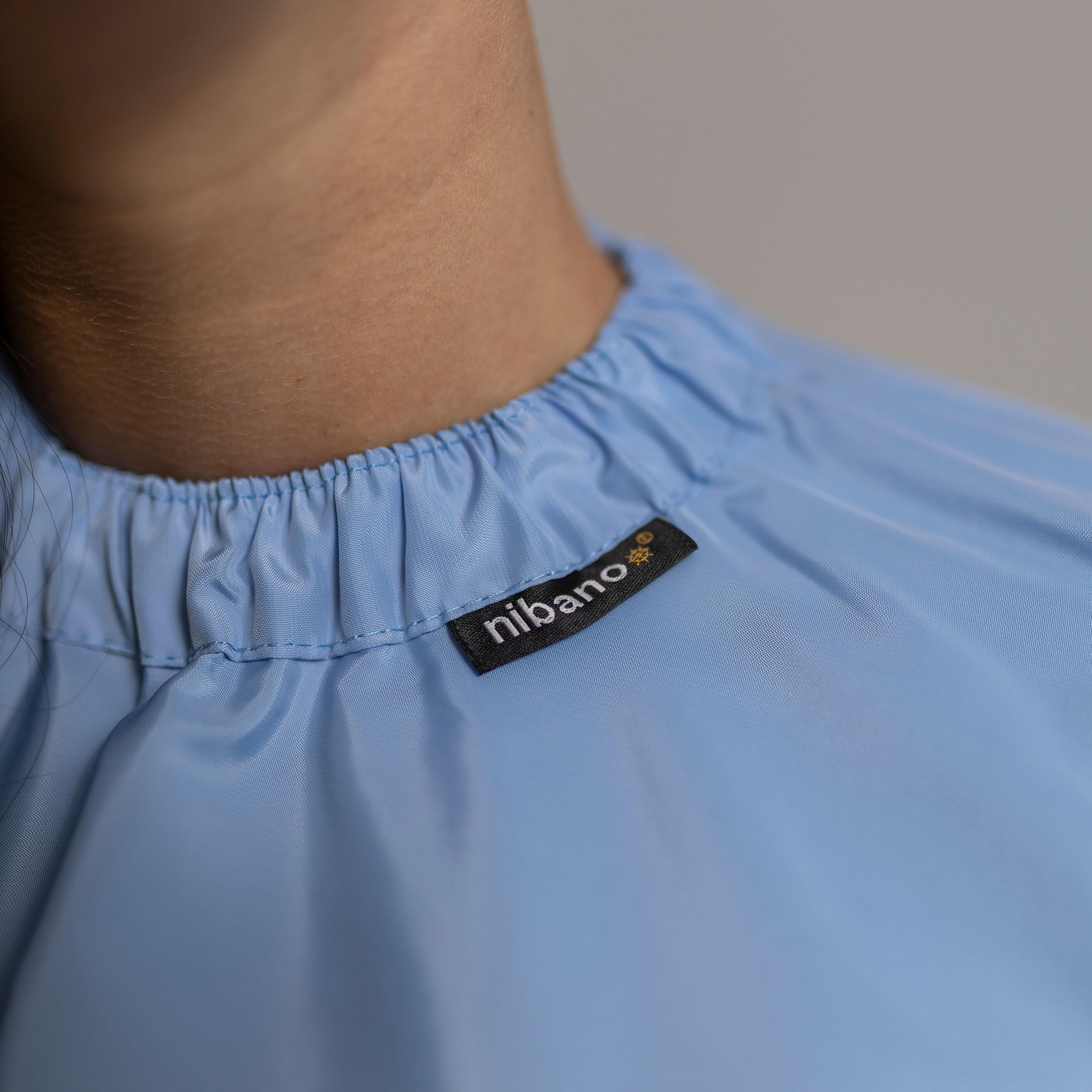 Nibano Barber gown Light Blue