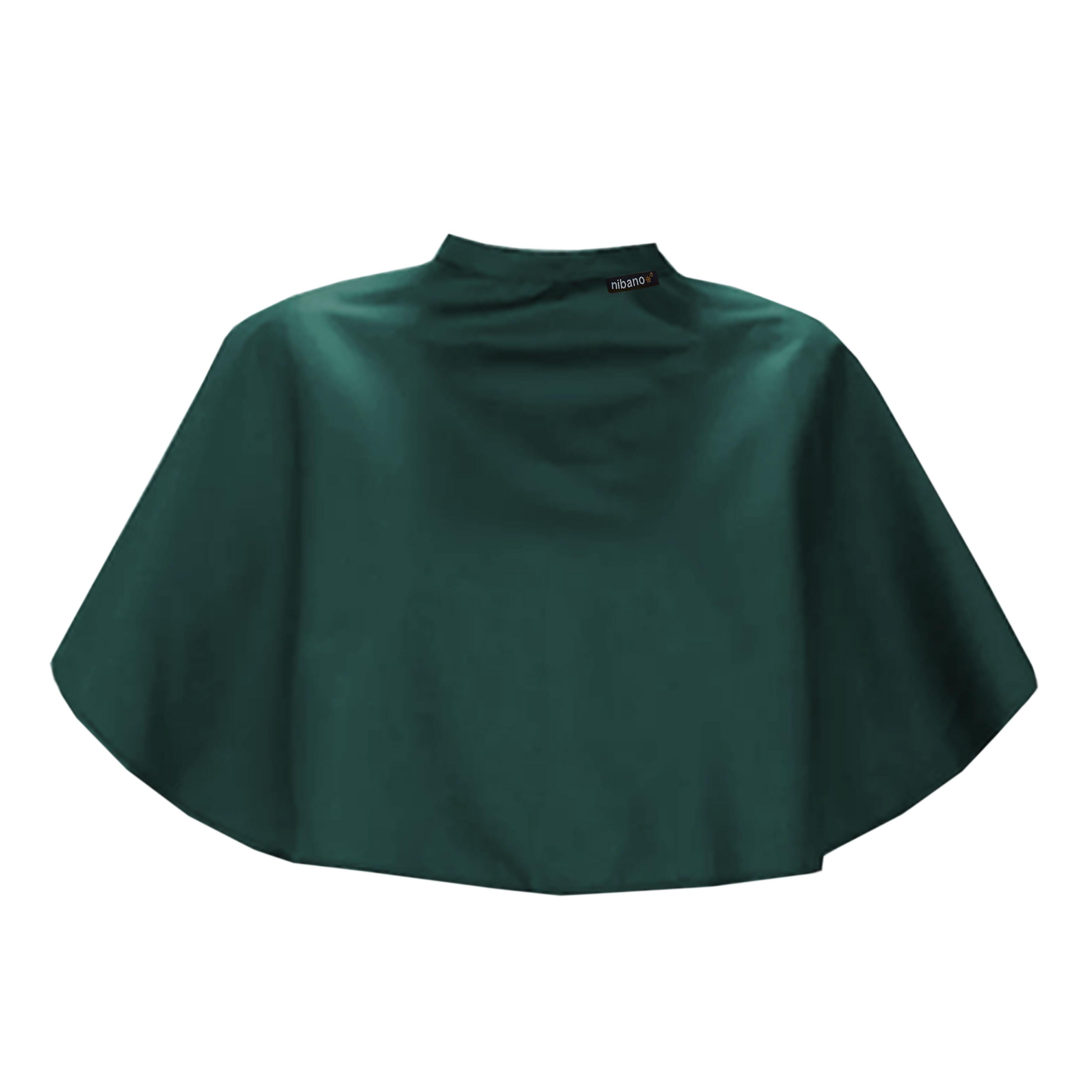 Custom make up cape Bottle Green