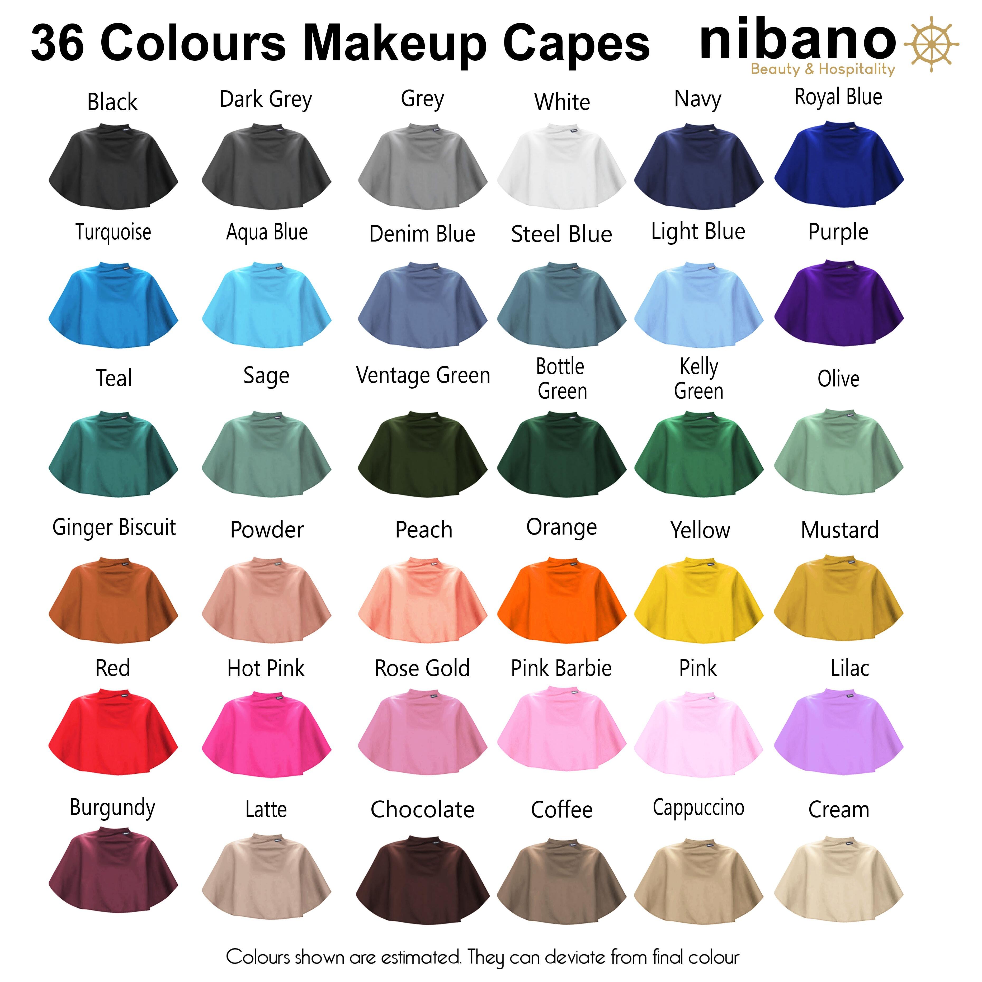 Estheticians client cape Burgundy