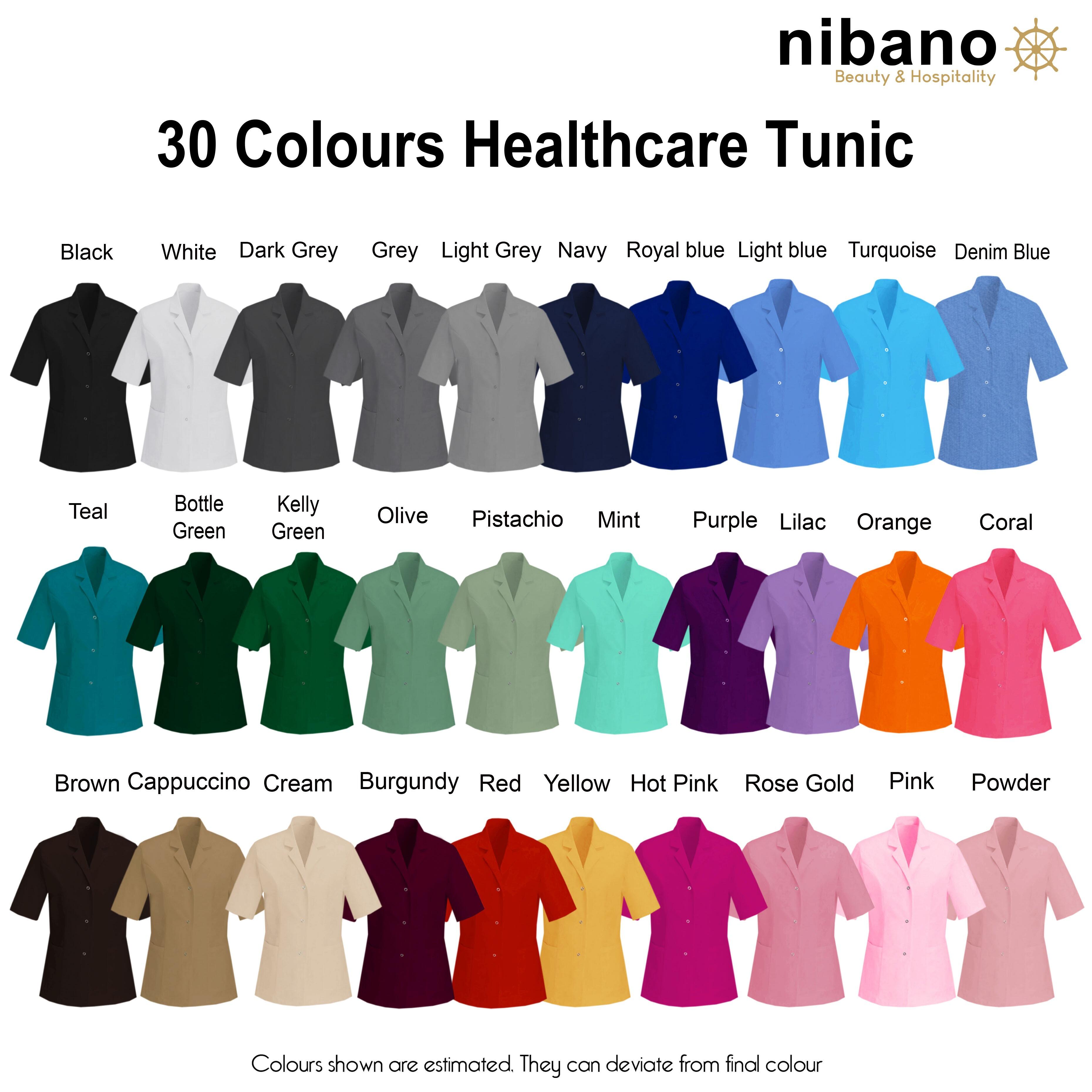 Women's Medical Tunic Burgundy