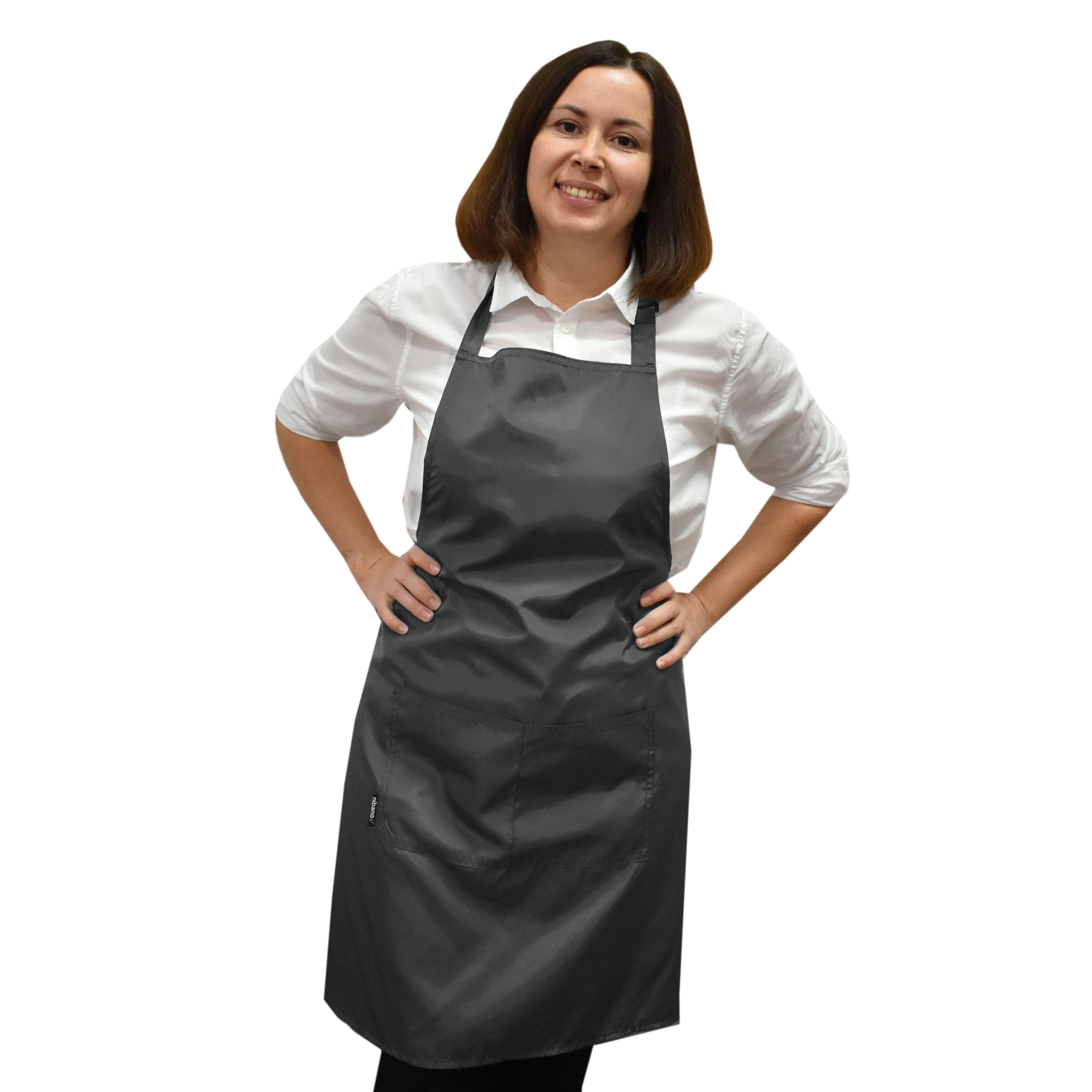 Nibano Waterproof Grooming apron dark grey