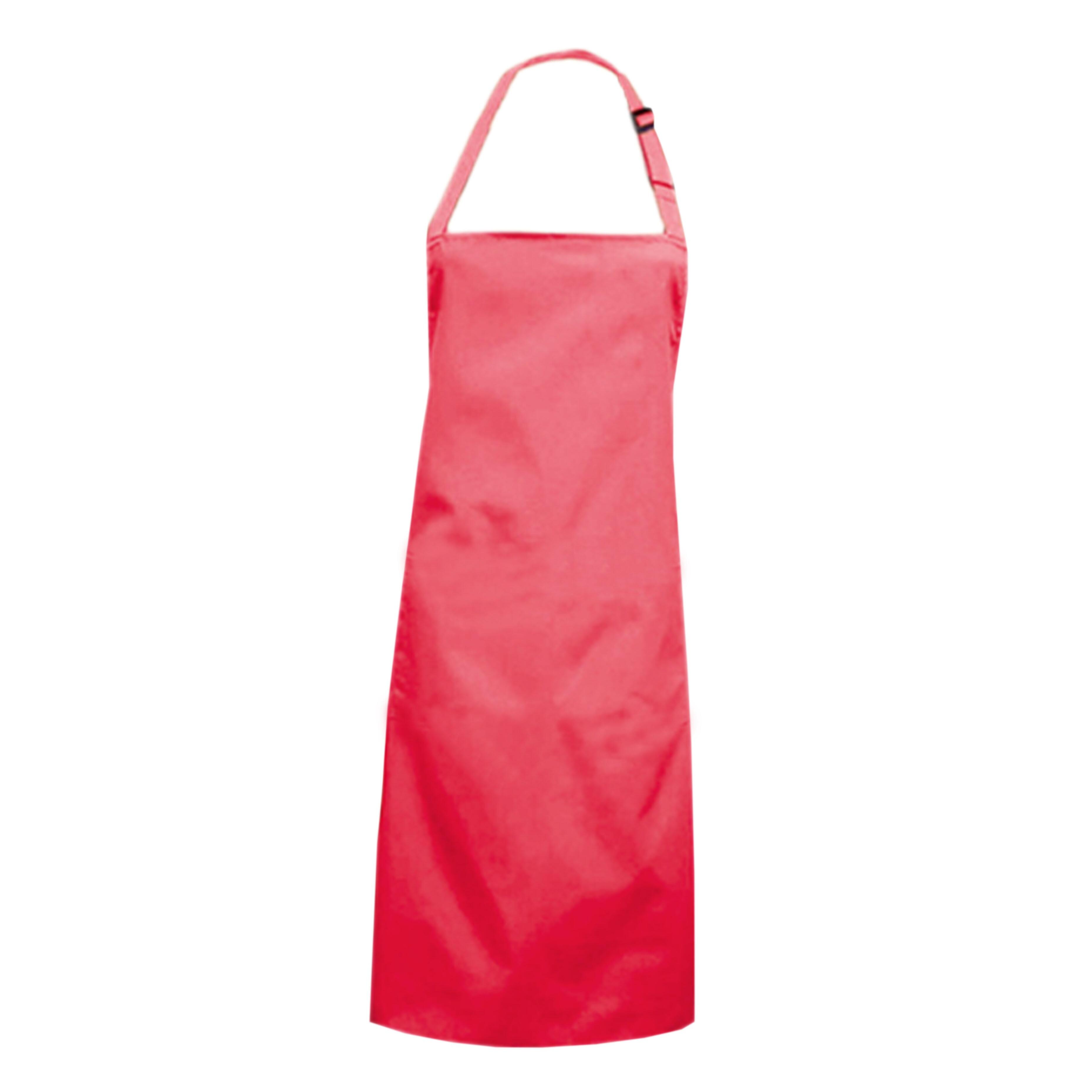 Custom Bib Apron Without Pockets Coral