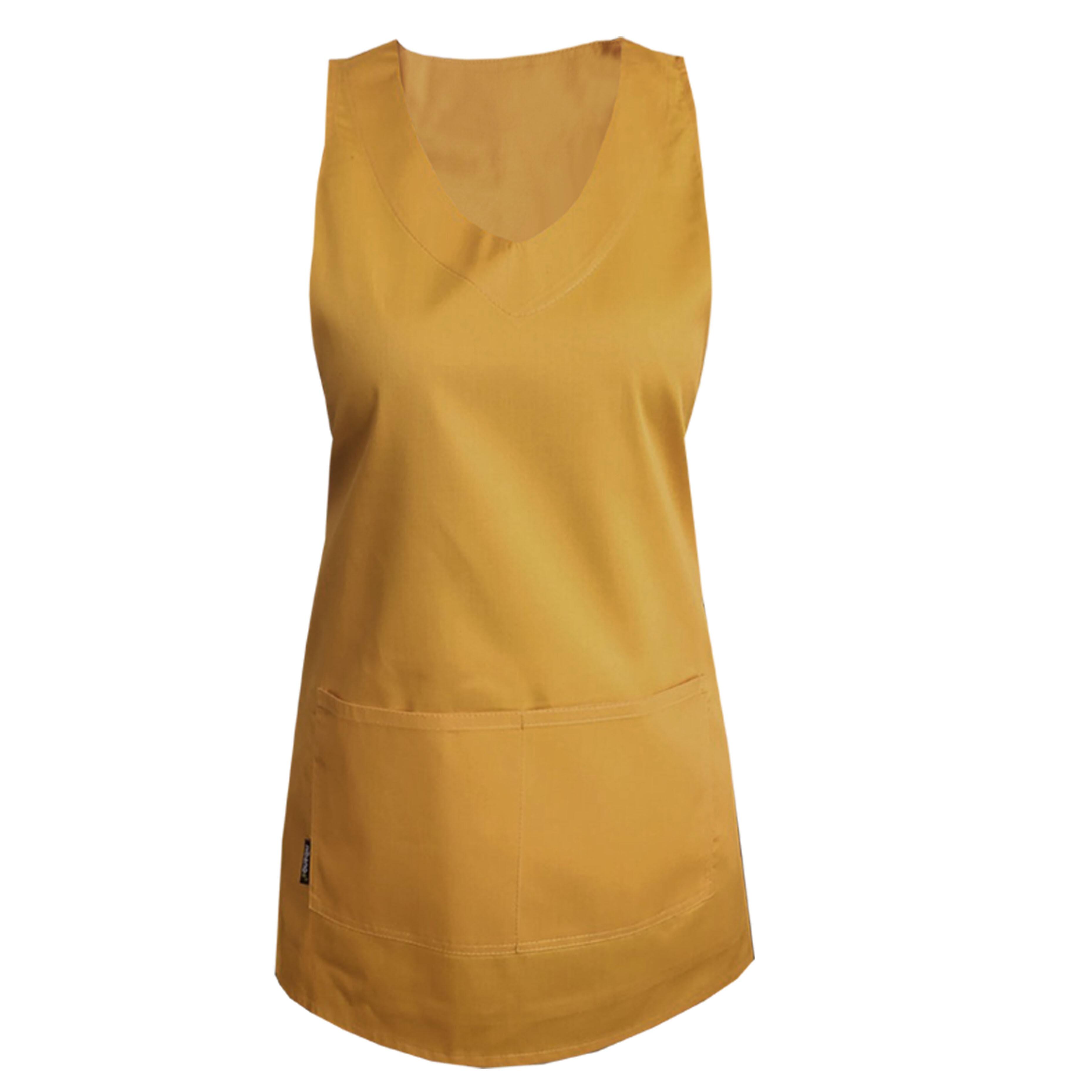 Custom Waterproof Wrap Around Apron Mustard