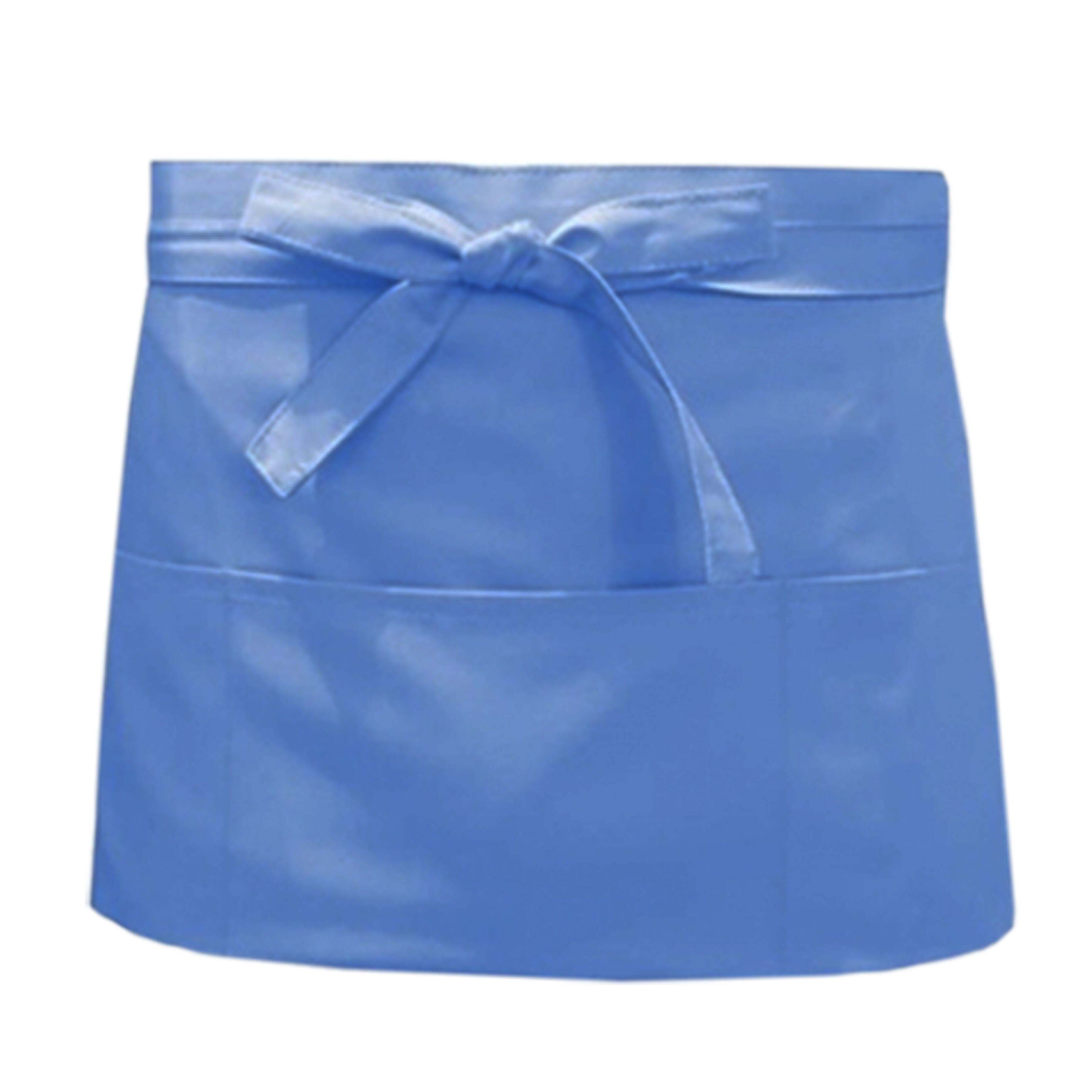 Nibano Short Bar waist Apron Light Blue