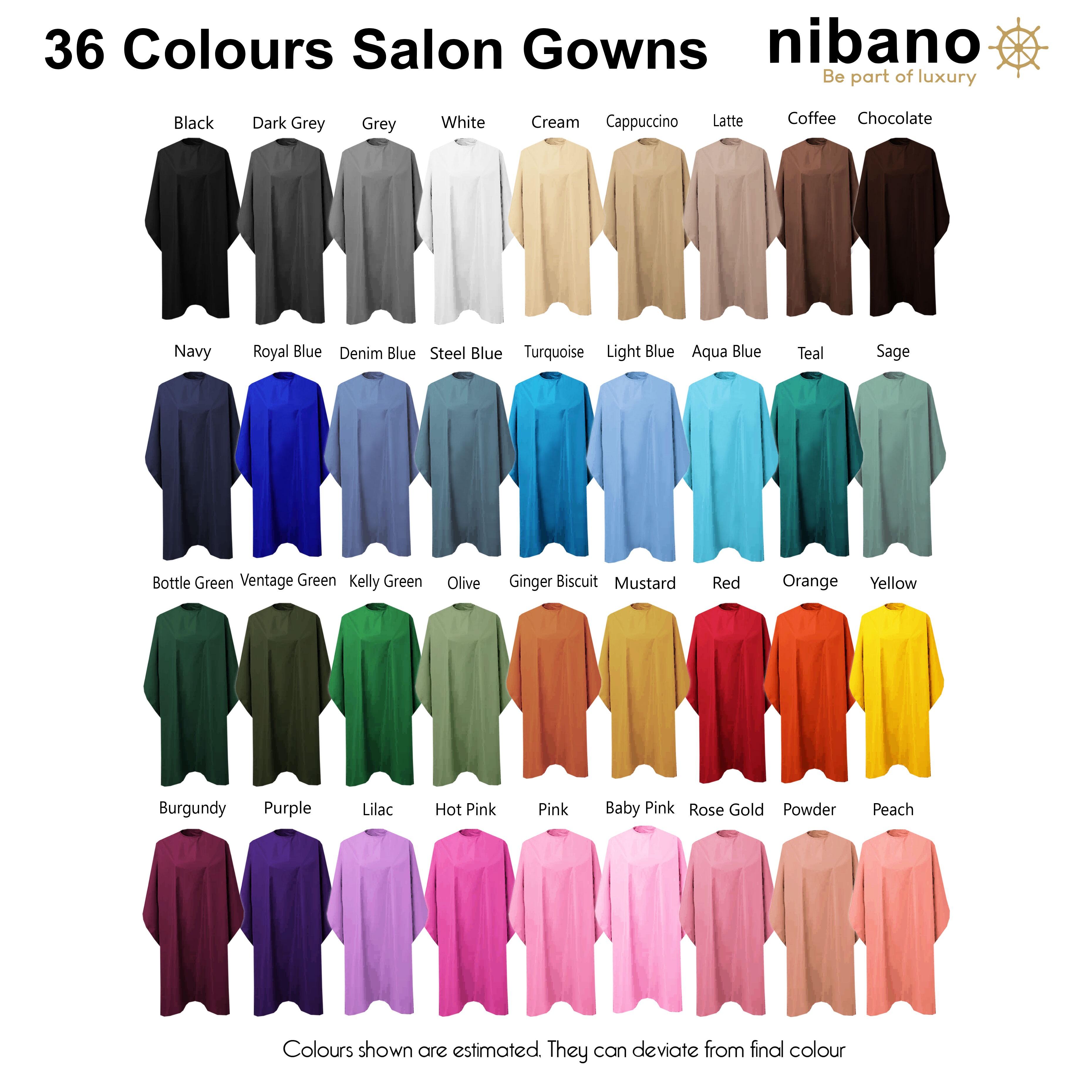 Hair salon cape black