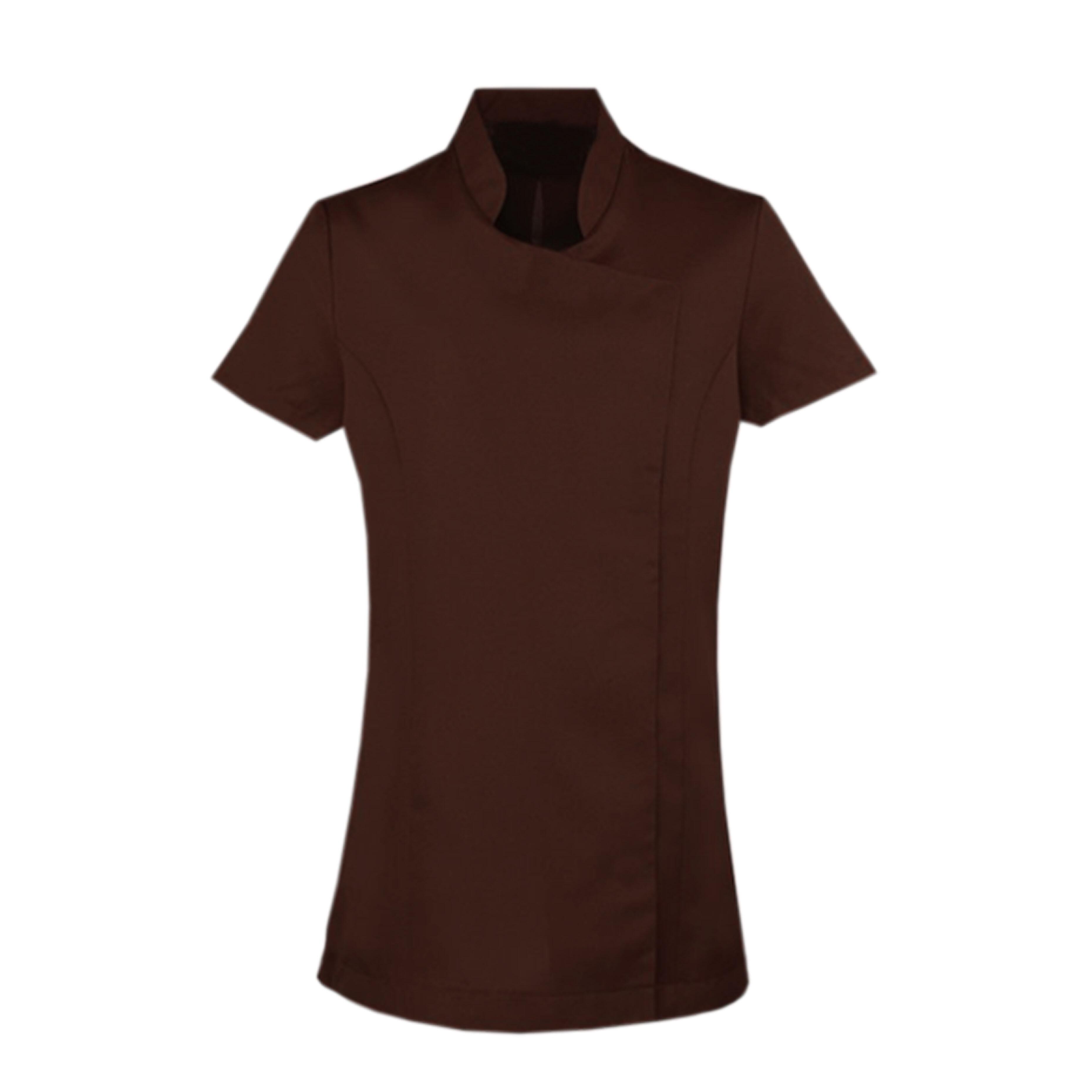 Personalised ladies beauty tunic Brown