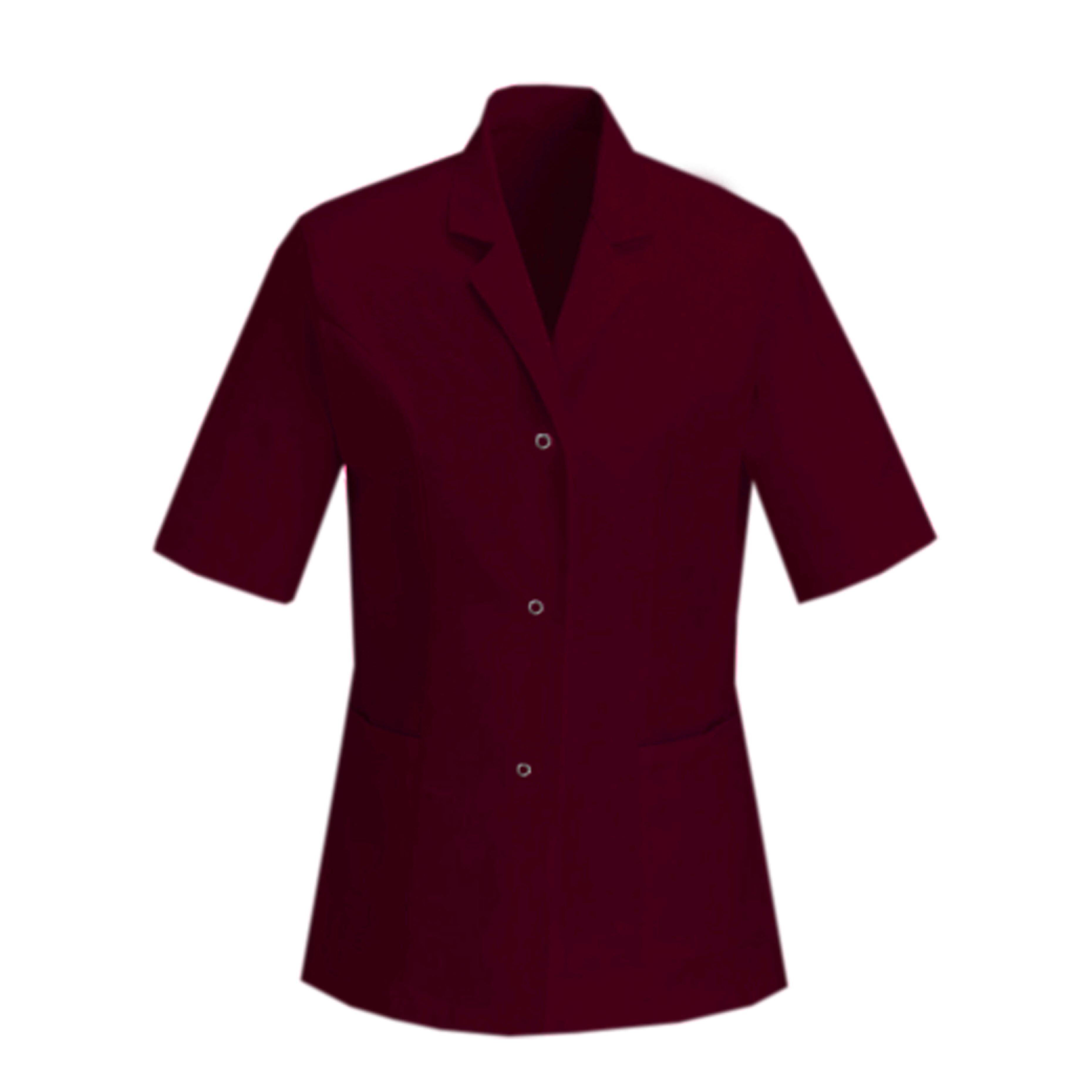 Burgundy Custom Ladies Healthcare Tunic