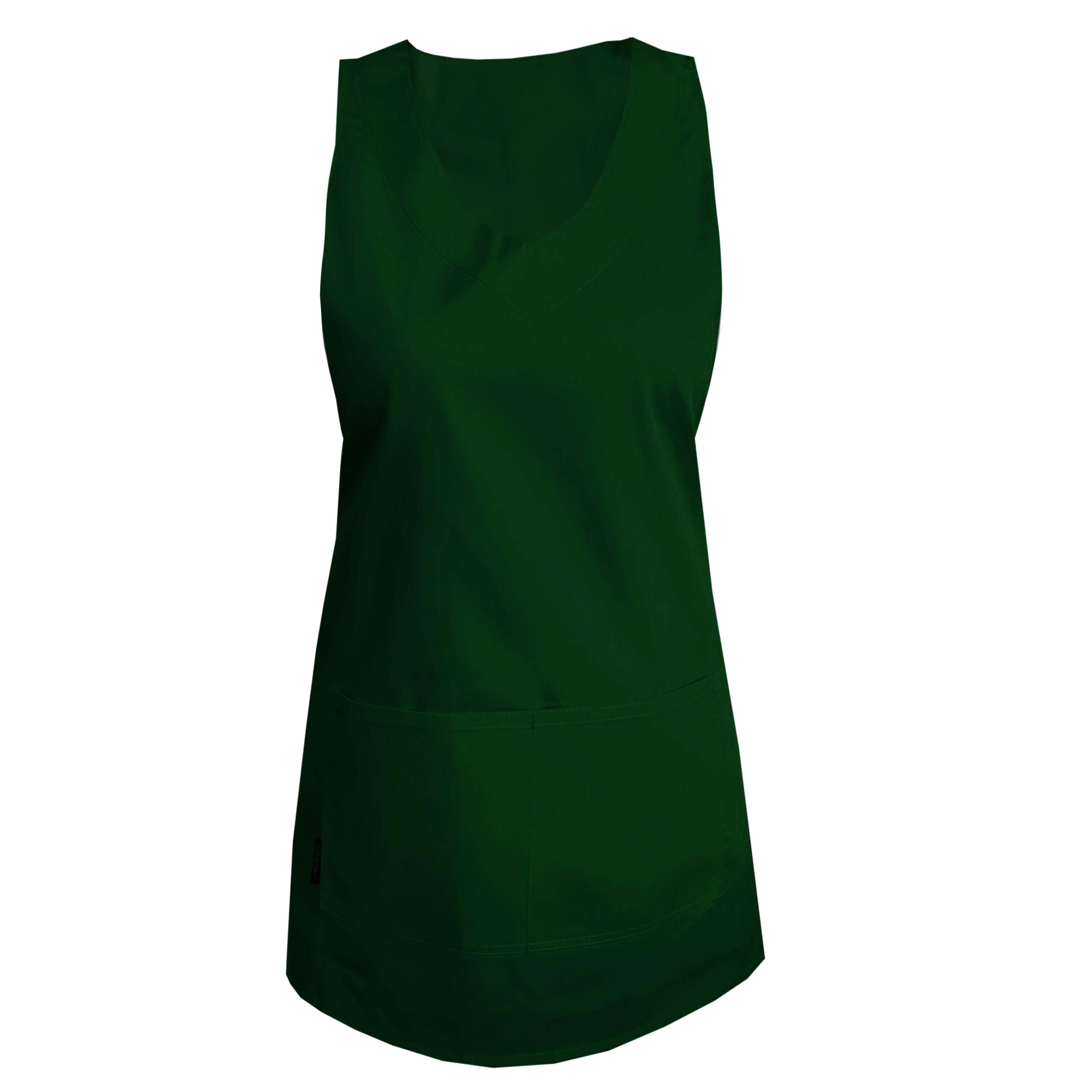 Waterproof Wrap Around Apron Bottle Green