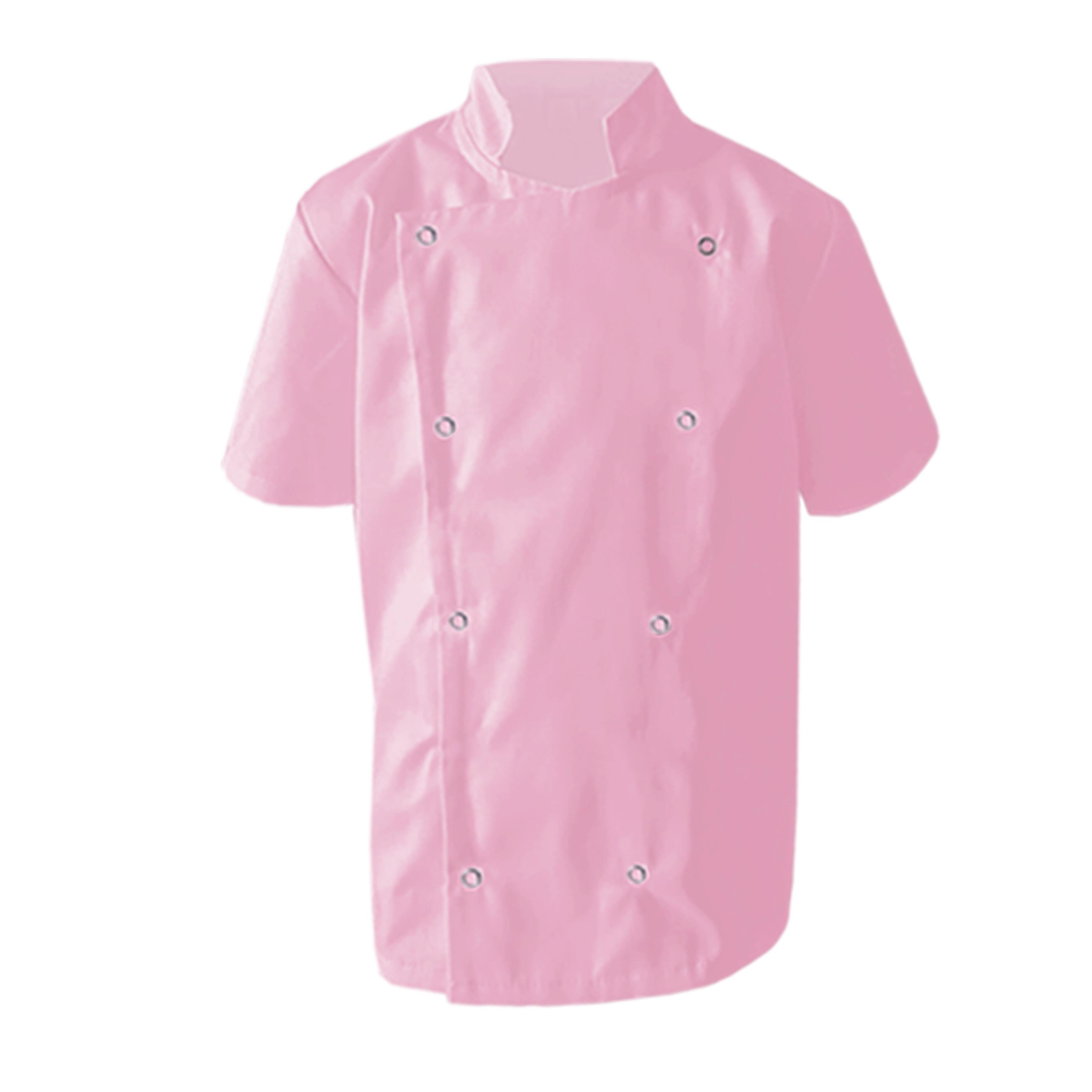 Pink Kids Chef's Jacket with name