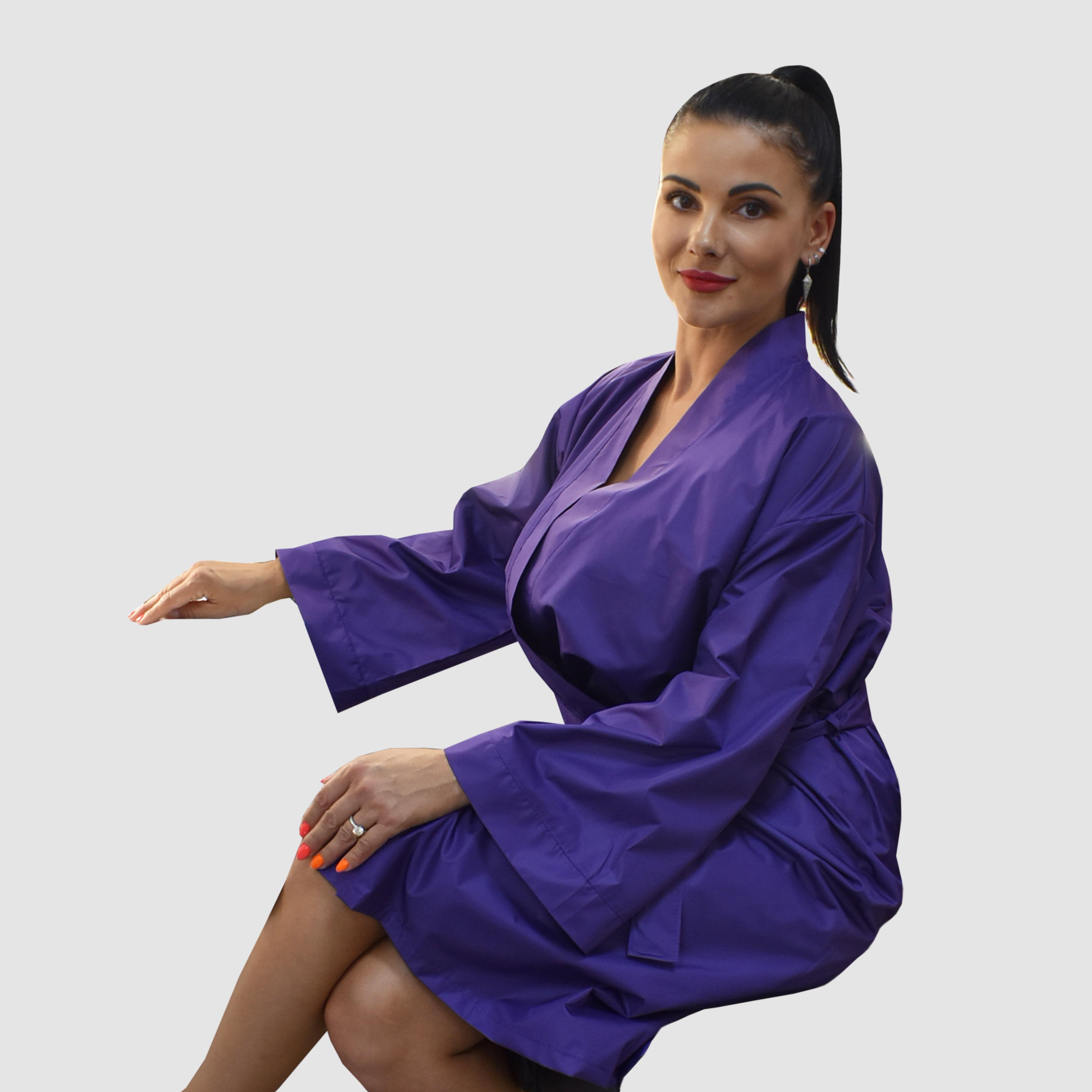 Nibano Salon Kimono Gowns or robes Purple