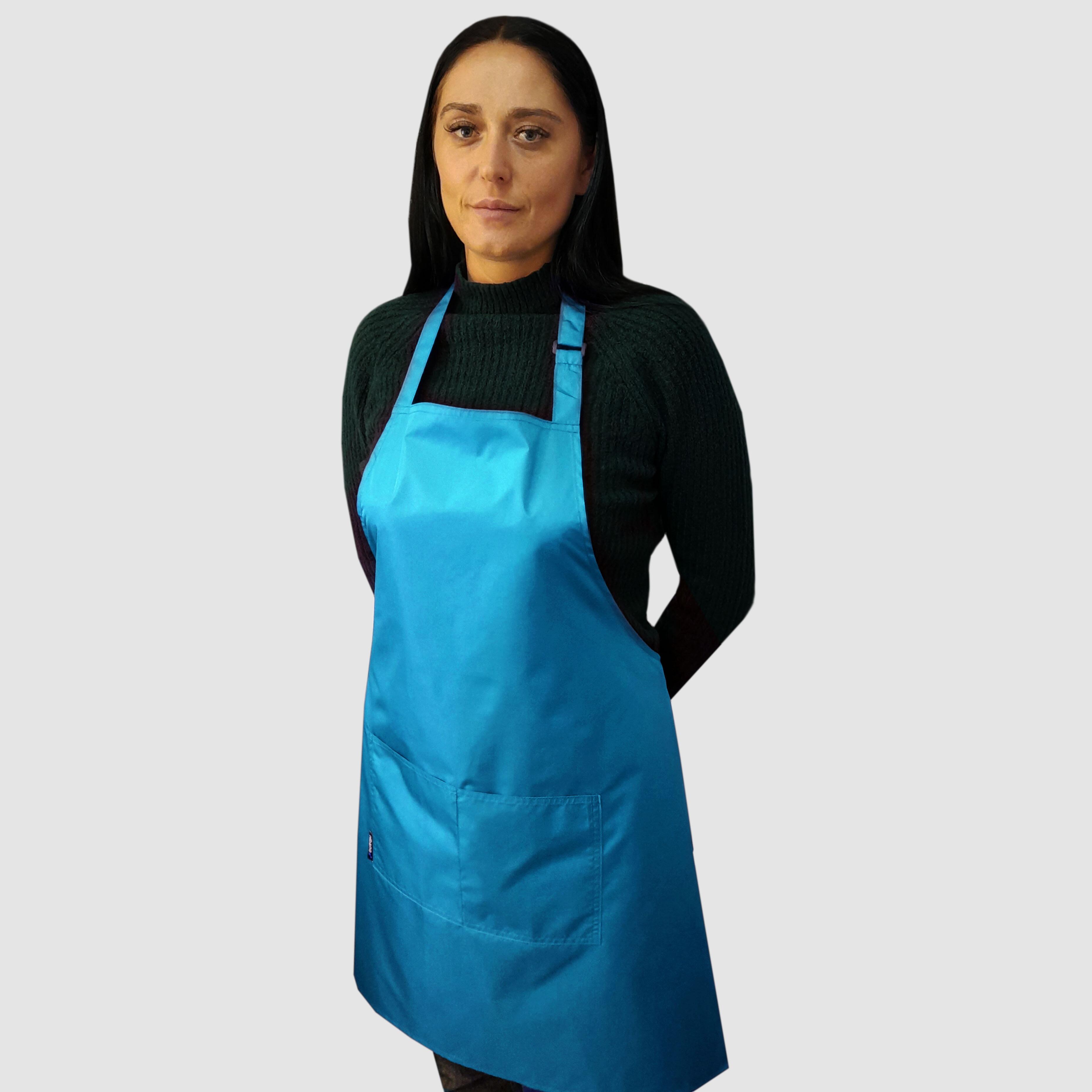 Nibano Waterproof Hairdressing apron turquoise