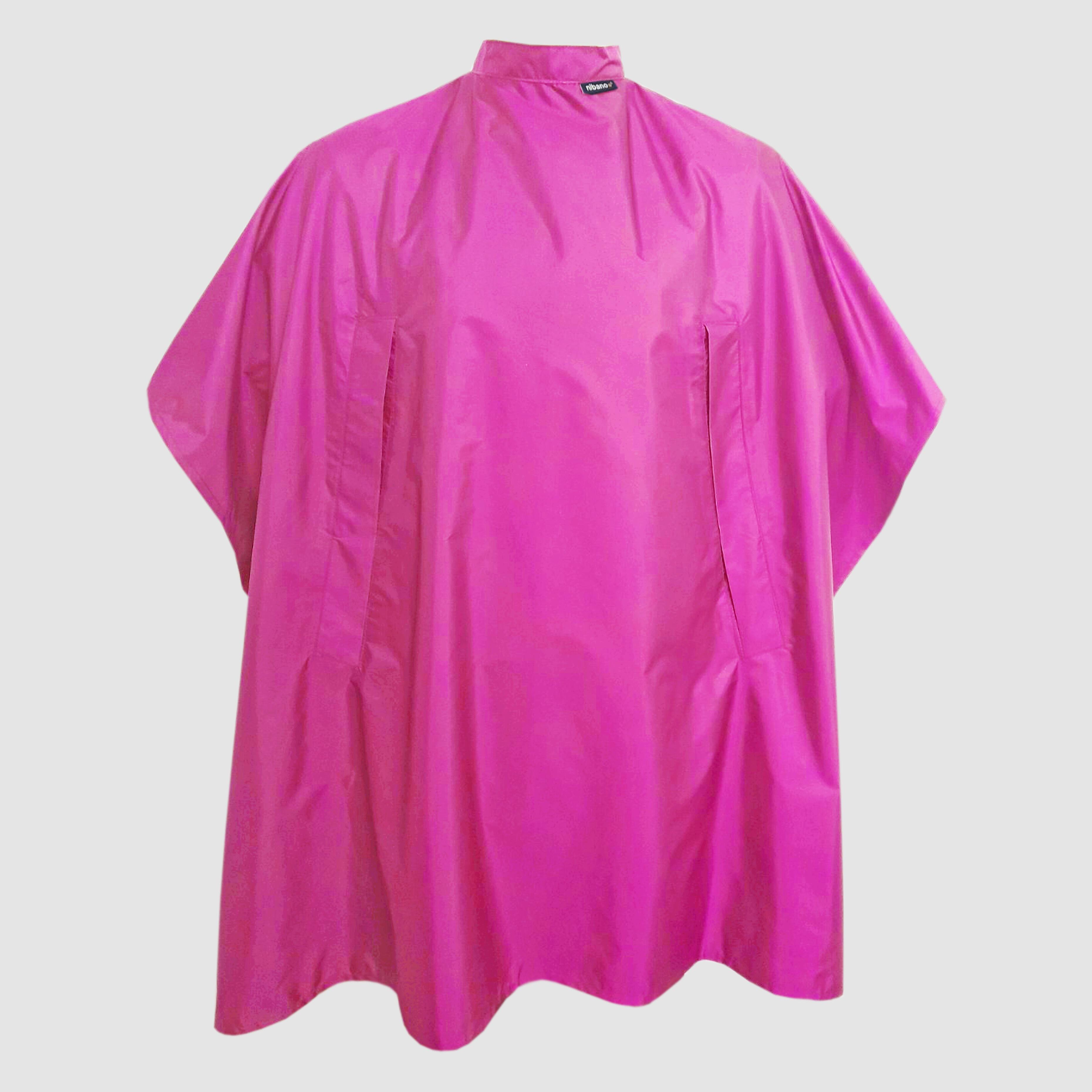 Nibano Hairdressing gown Hot Pink with hand slits