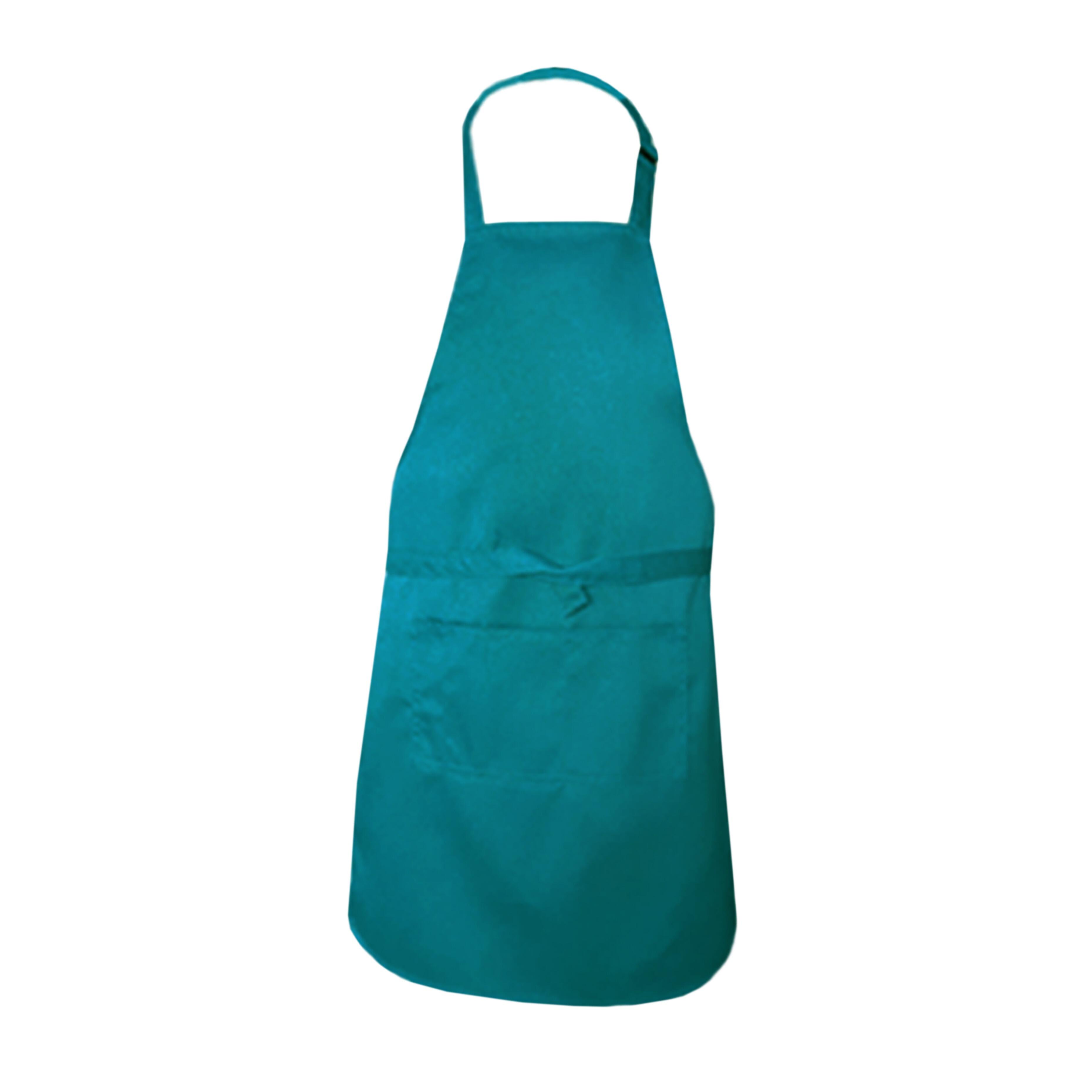Kids Teal Apron with Pockets