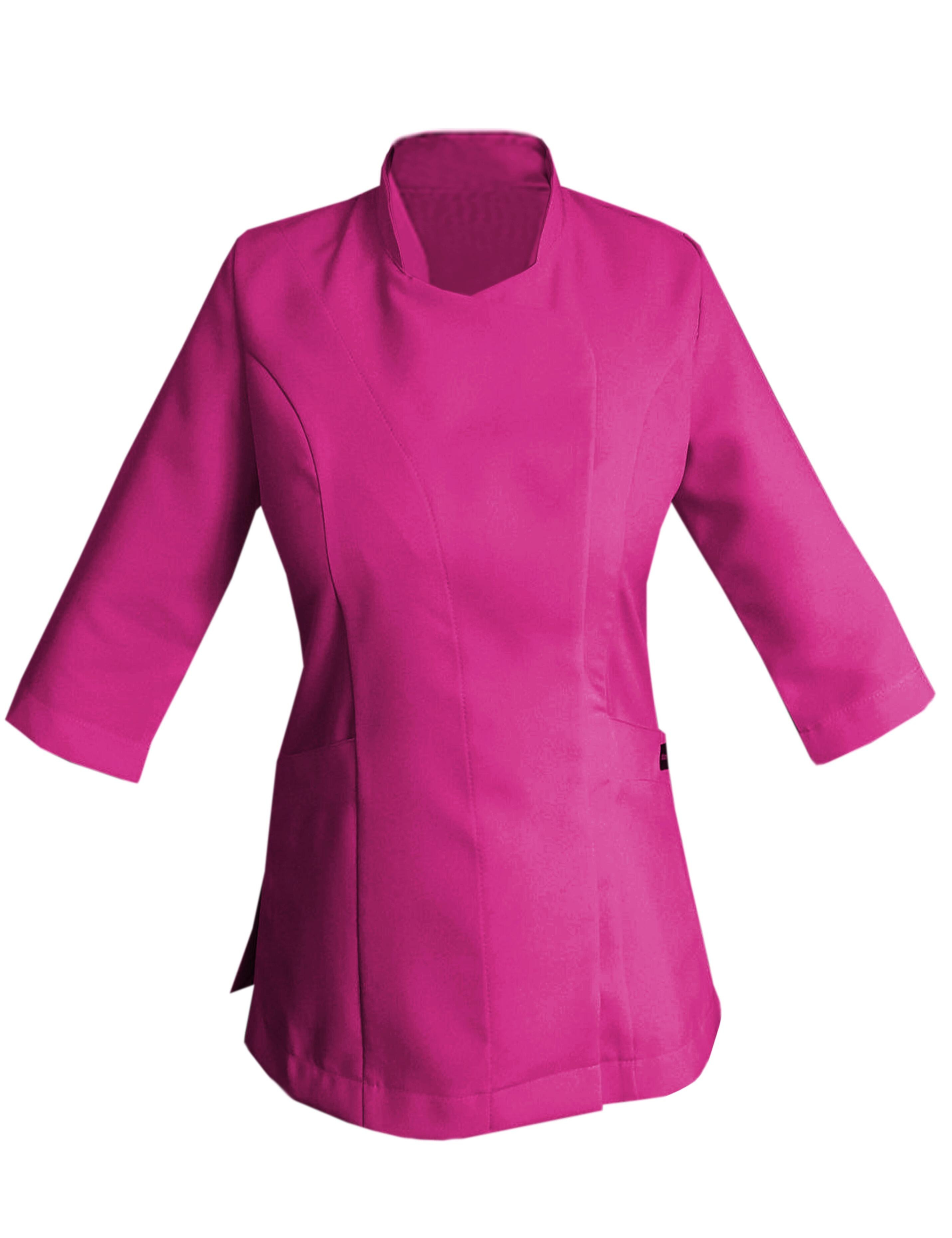 Hot Pink Women's Tunics 3/4 Sleeve