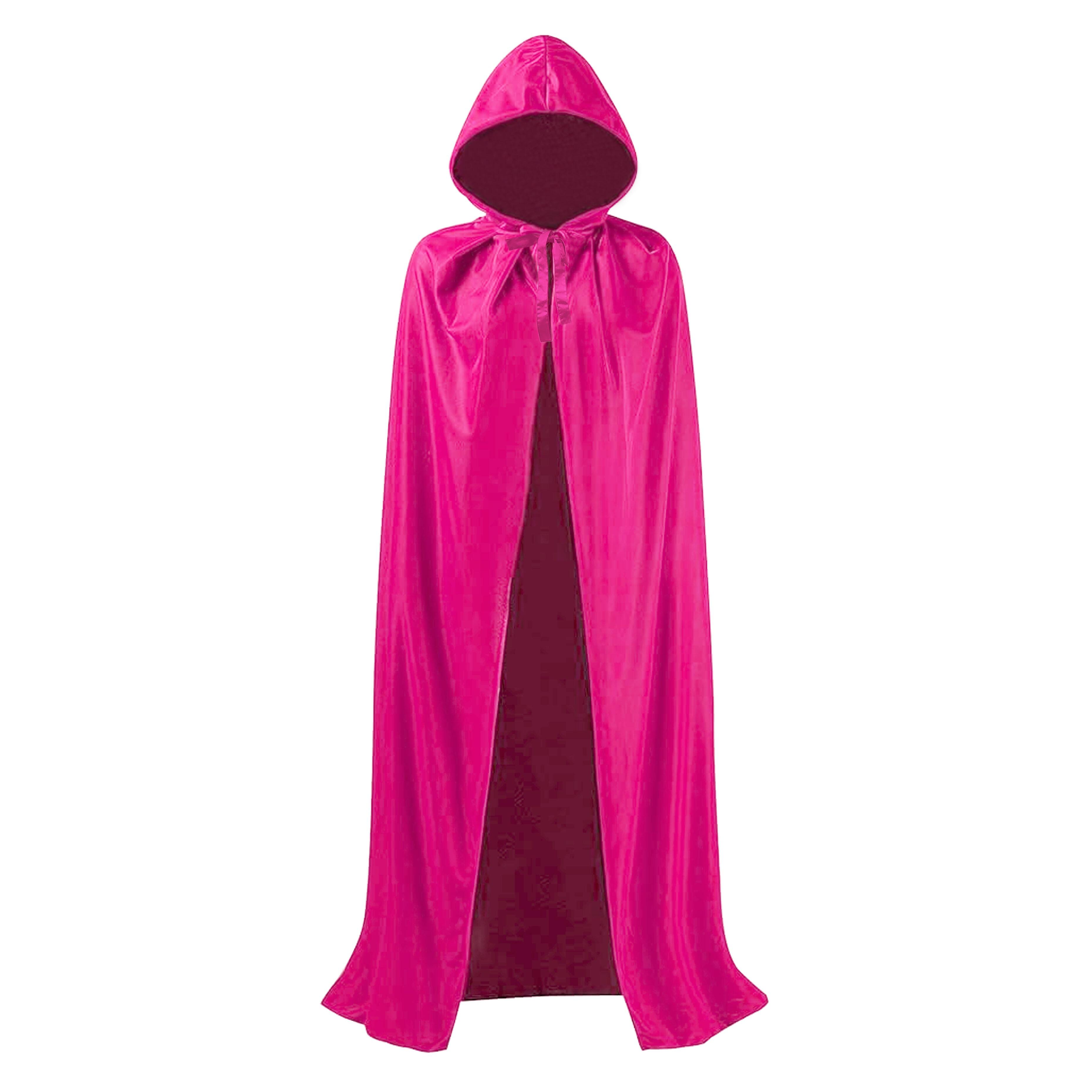 Nibano Hooded Show Gown Hot Pink