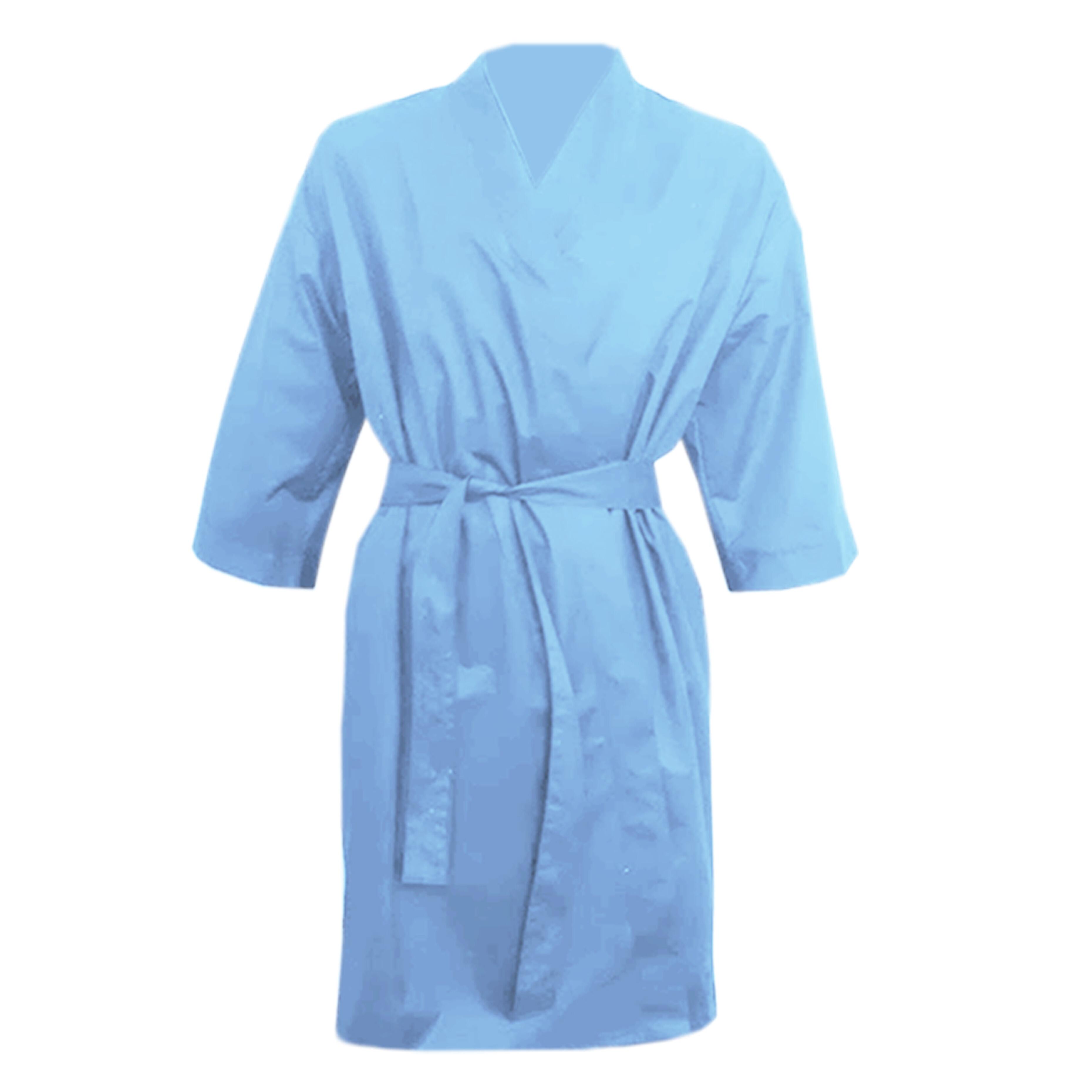 Salon Kids Kimono Gown Light Blue Nibano