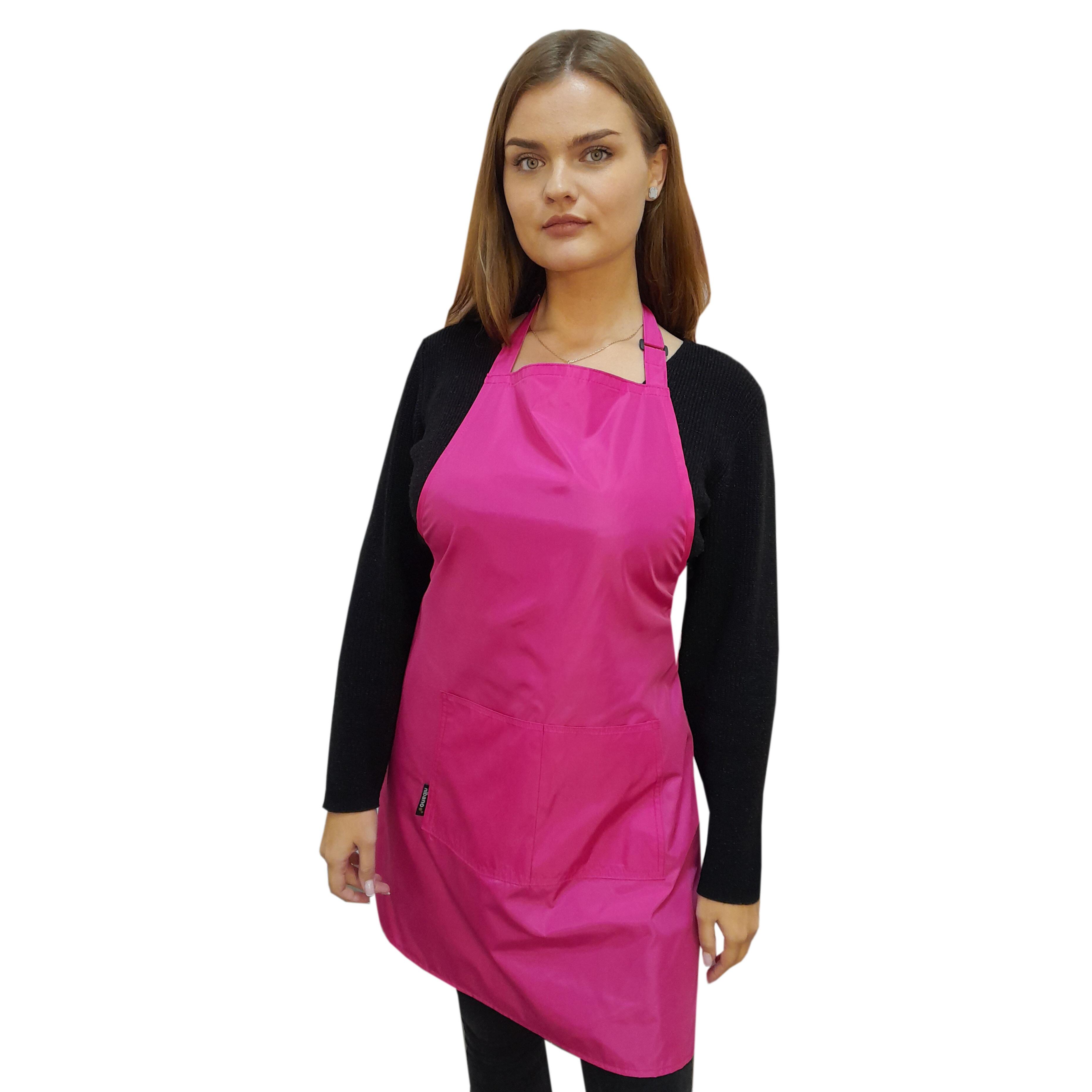 Nibano hairdressing apron hot pink