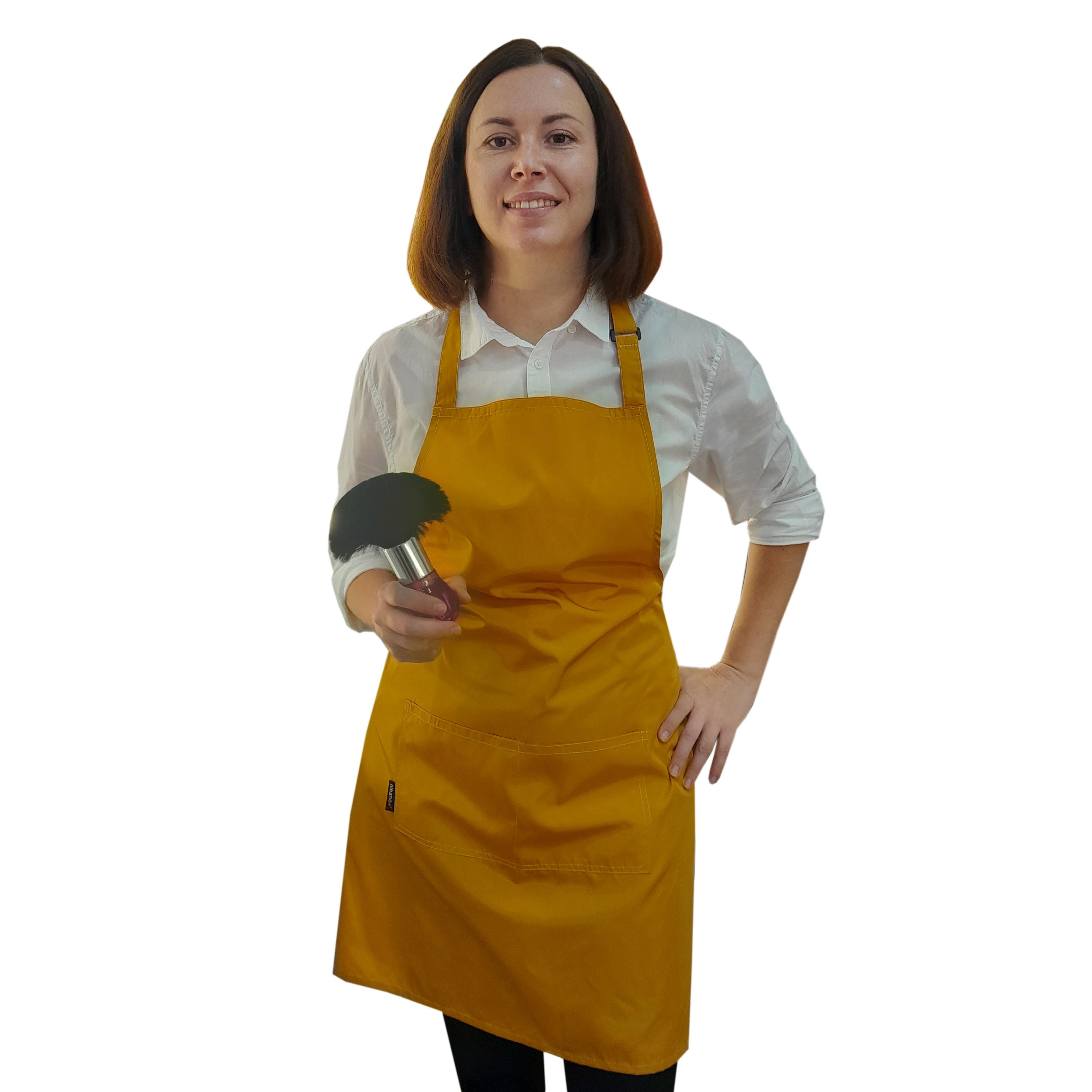 Nibano grooming apron  mustard