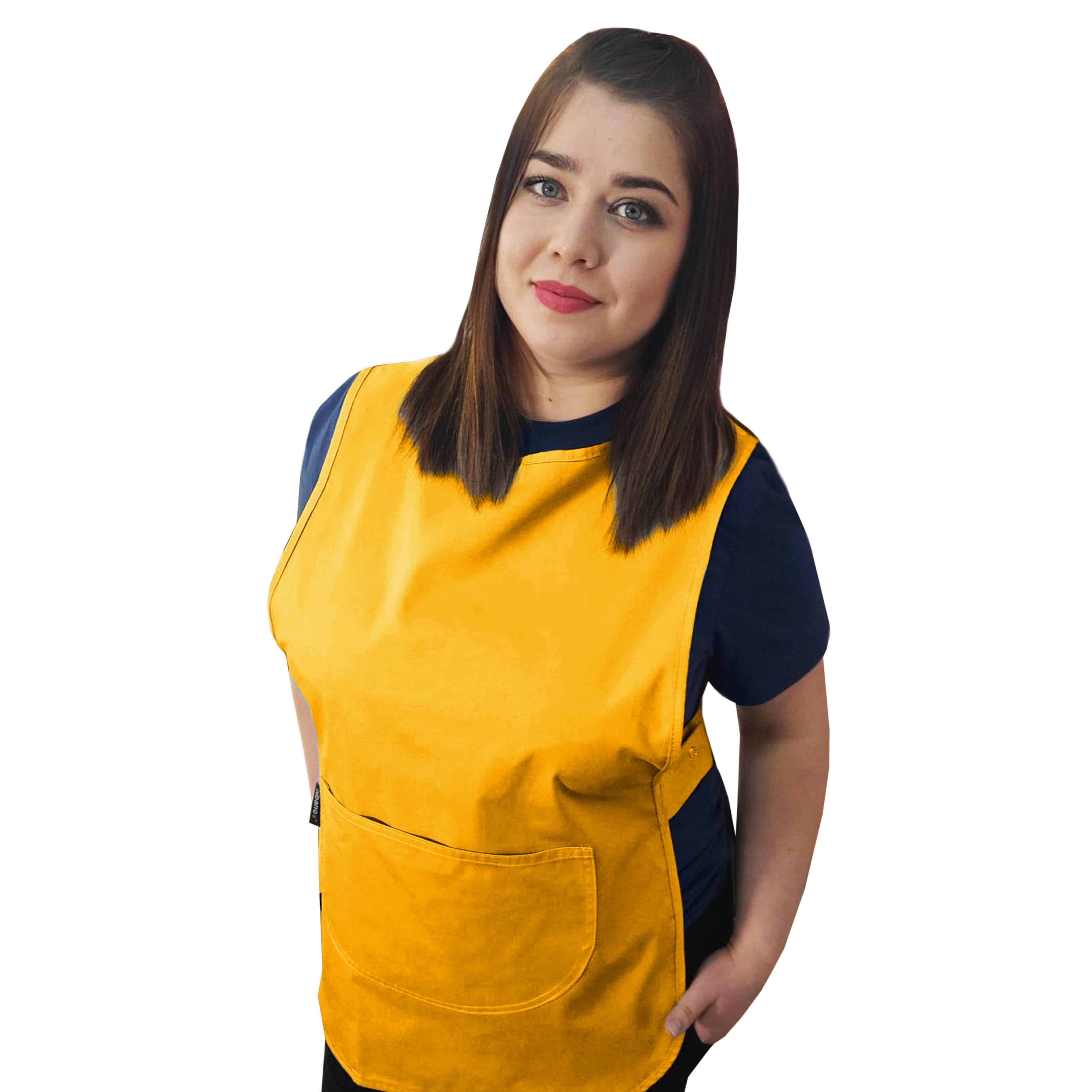 Cleaners Pocket Tabard Yellow