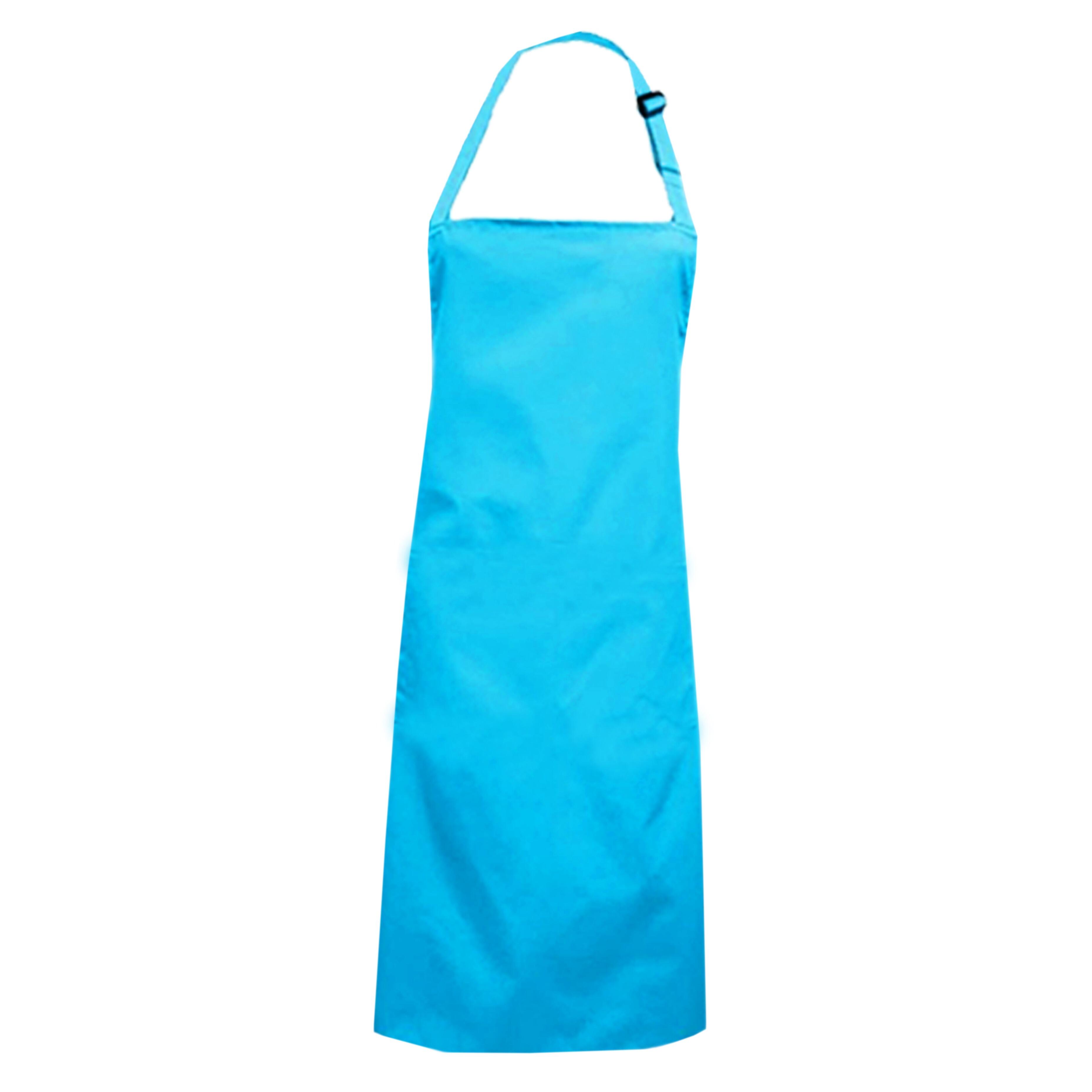 Nibano Bib Apron Without Pockets Turquoise