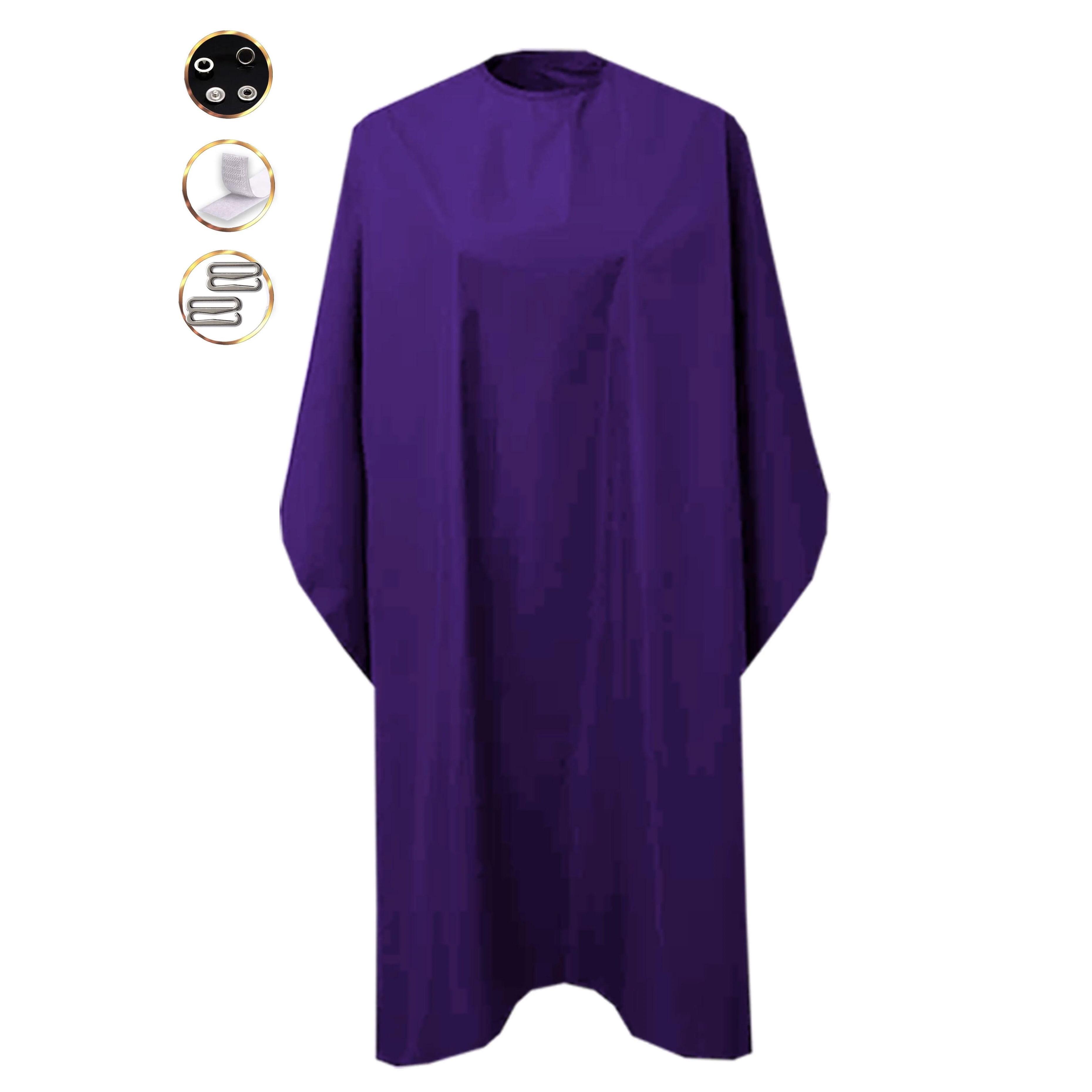 Nibano Hair Salon Gown Purple