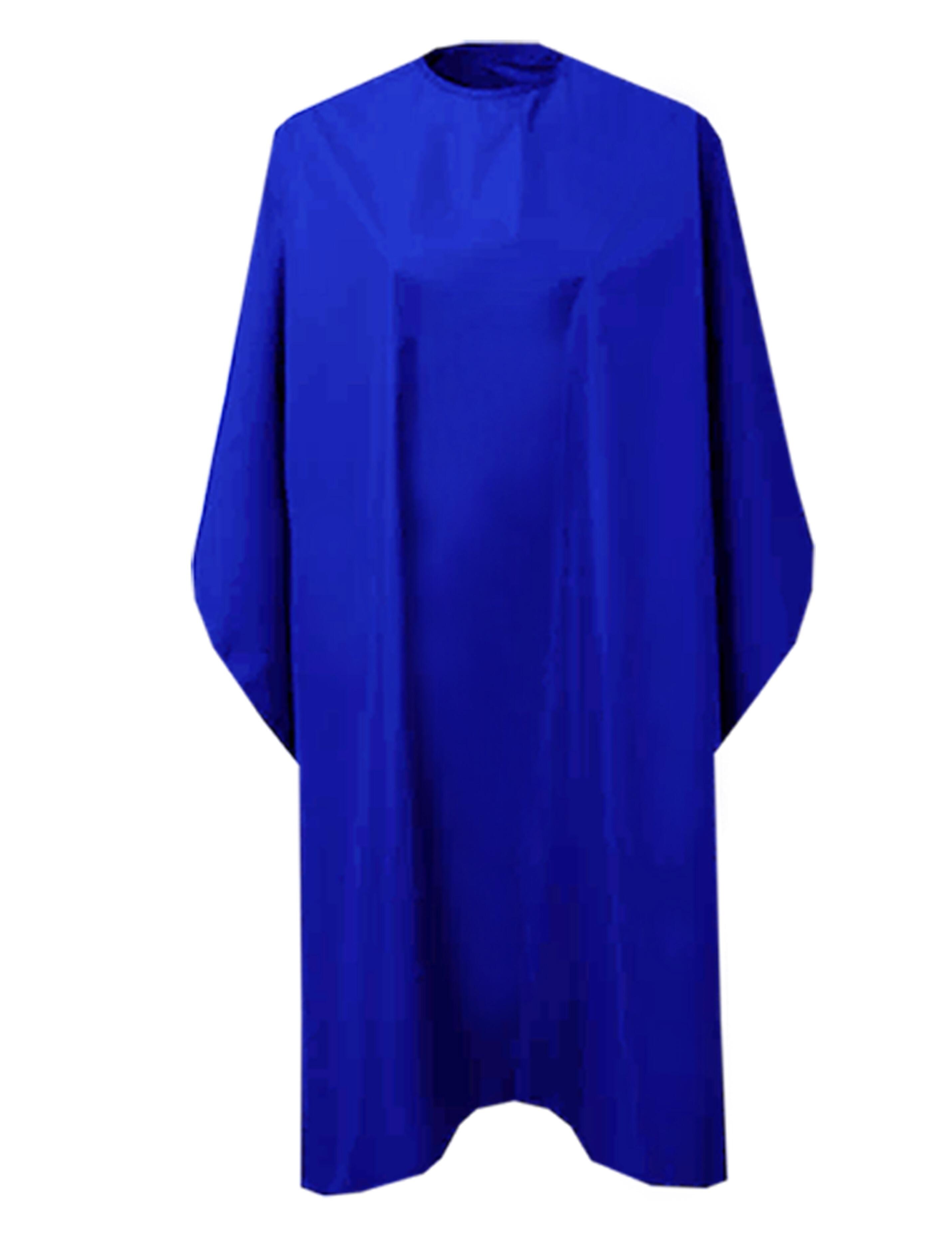 Personalised Kids Hairdressing gown Royal Blue