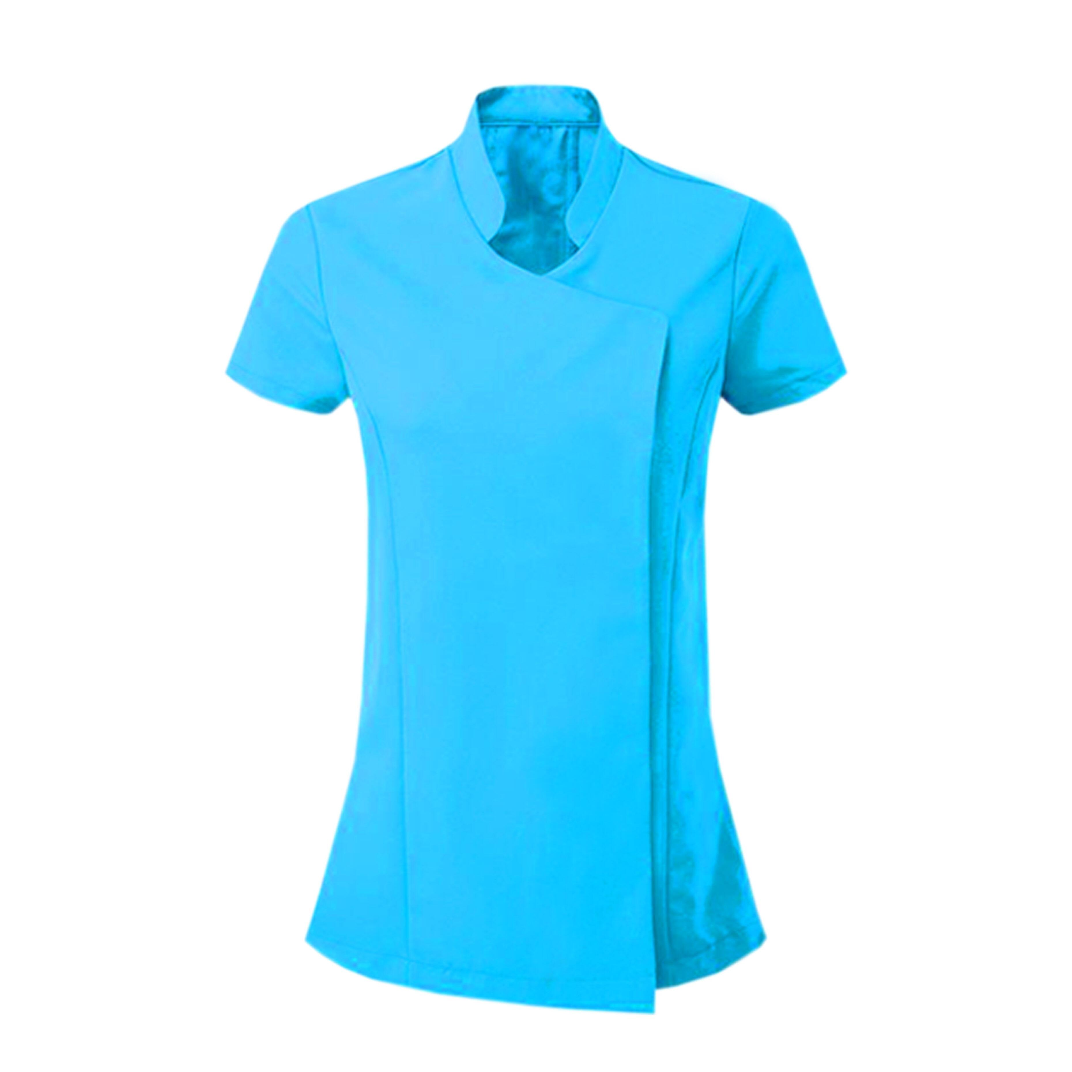 Custom ladies beauty tunic Turquoise