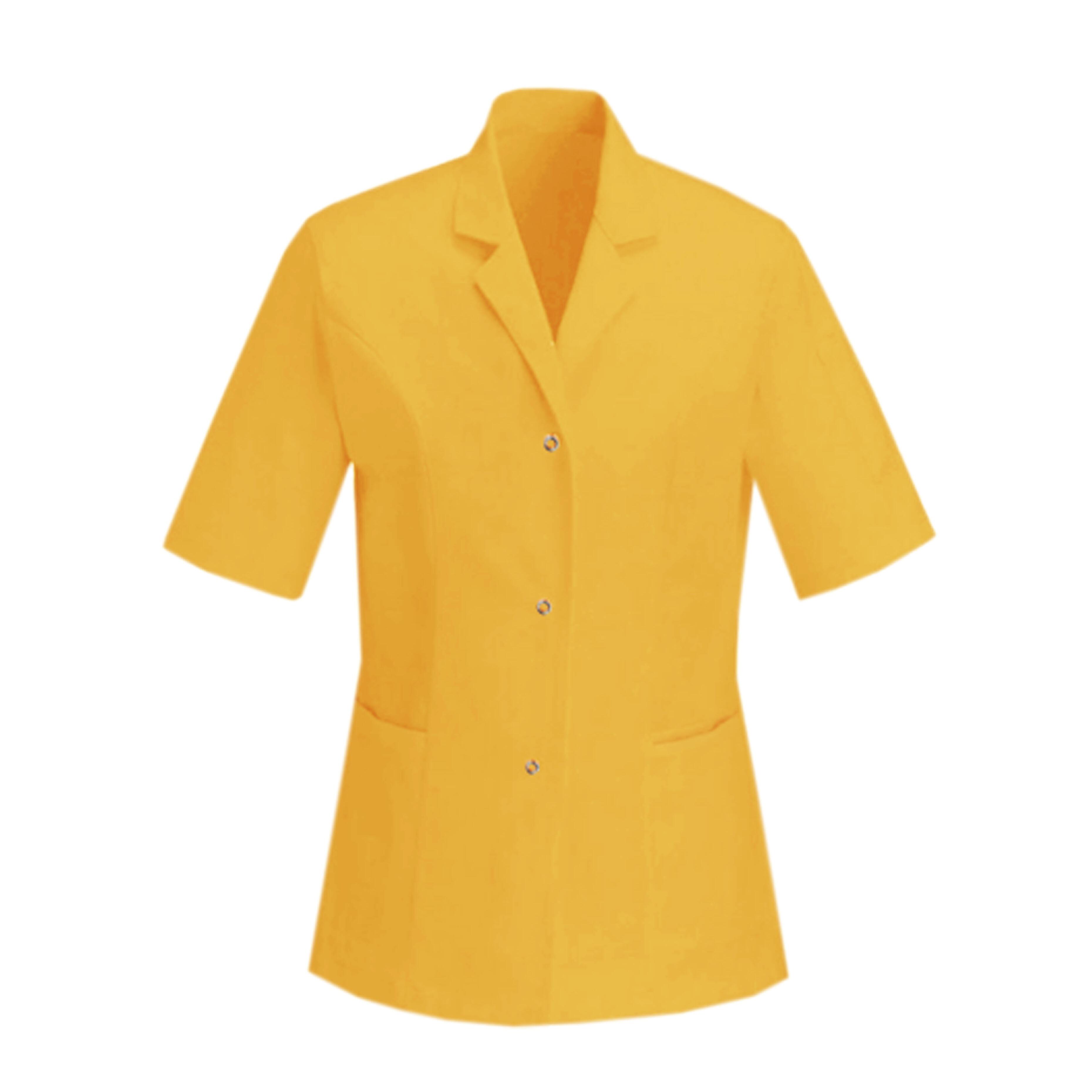 Custom Ladies Healthcare Tunic Yellow