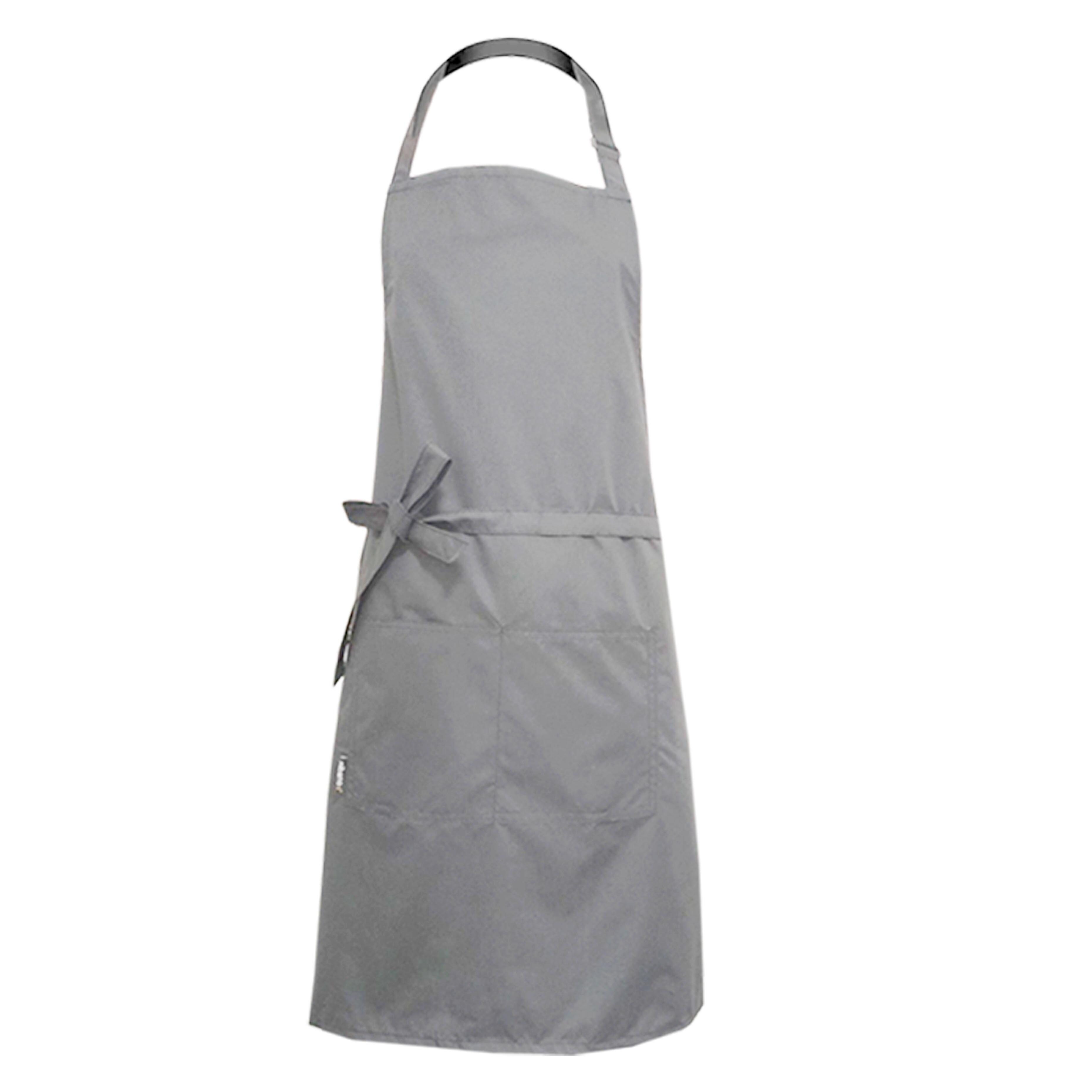 Custom Waterproof Hairdressing apron grey for beauty salon