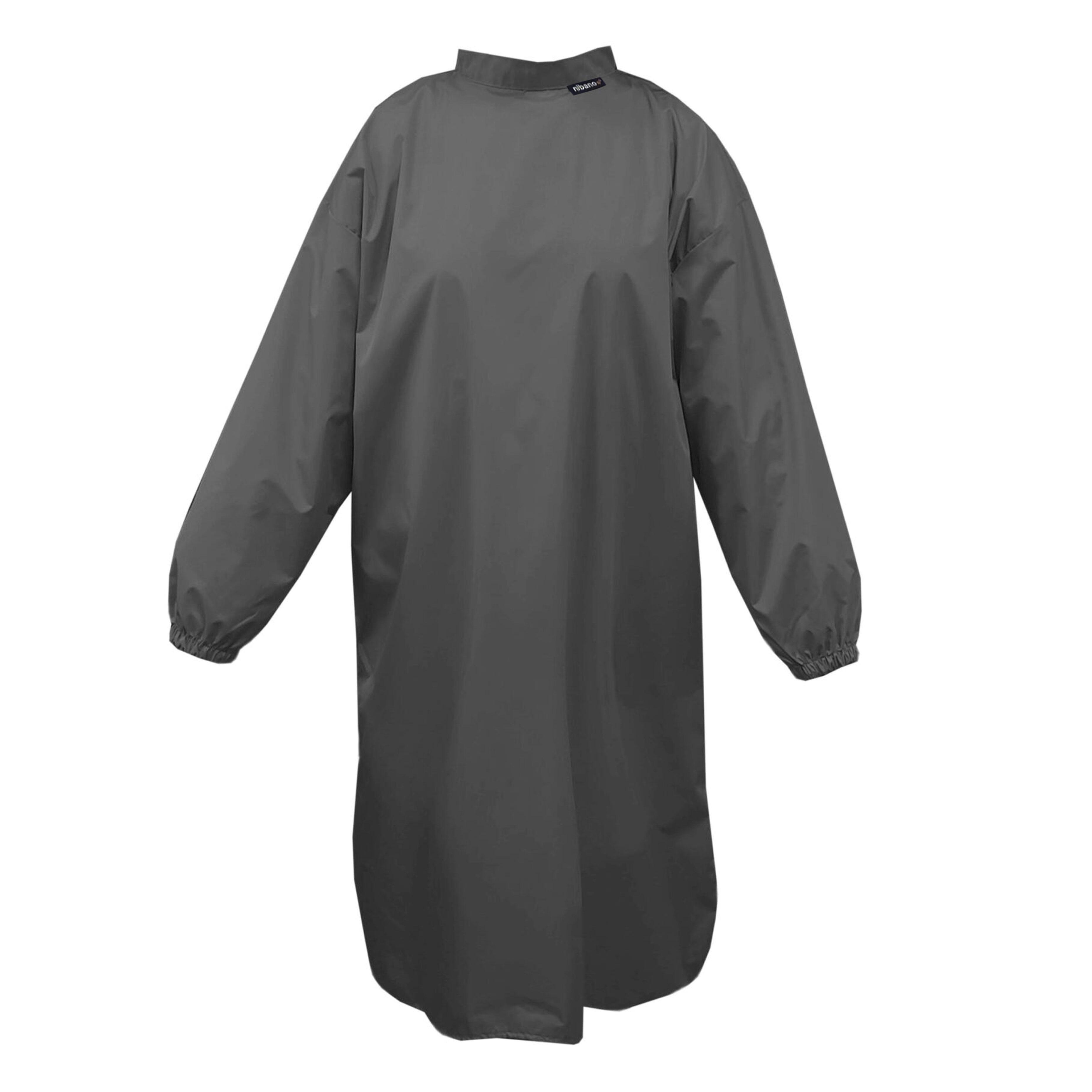 Custom Hair Salon Cape With Sleeves Dark Grey