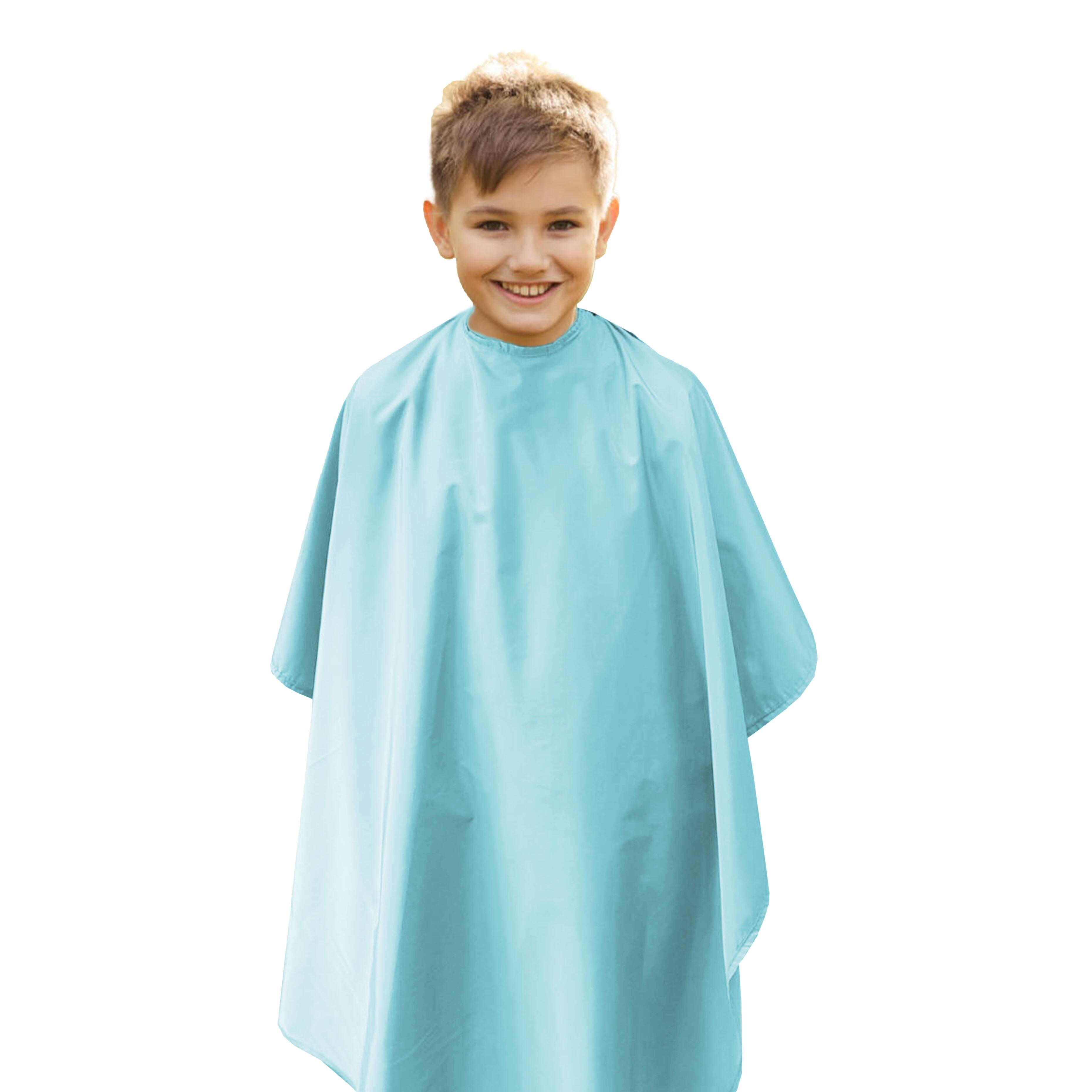 Nibano Kids Hairdressing Gown Aqua Blue