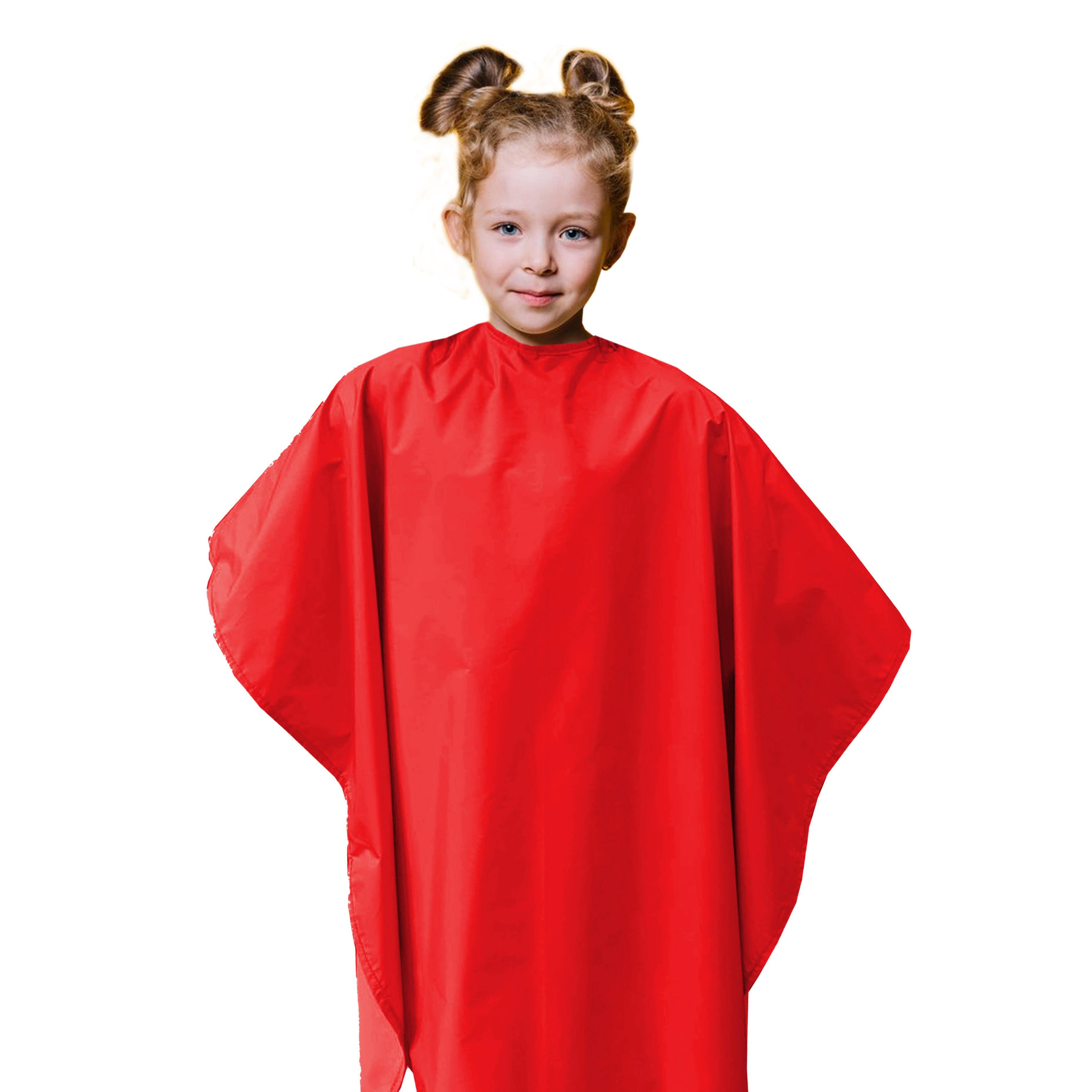 Nibano children's barber cape Red