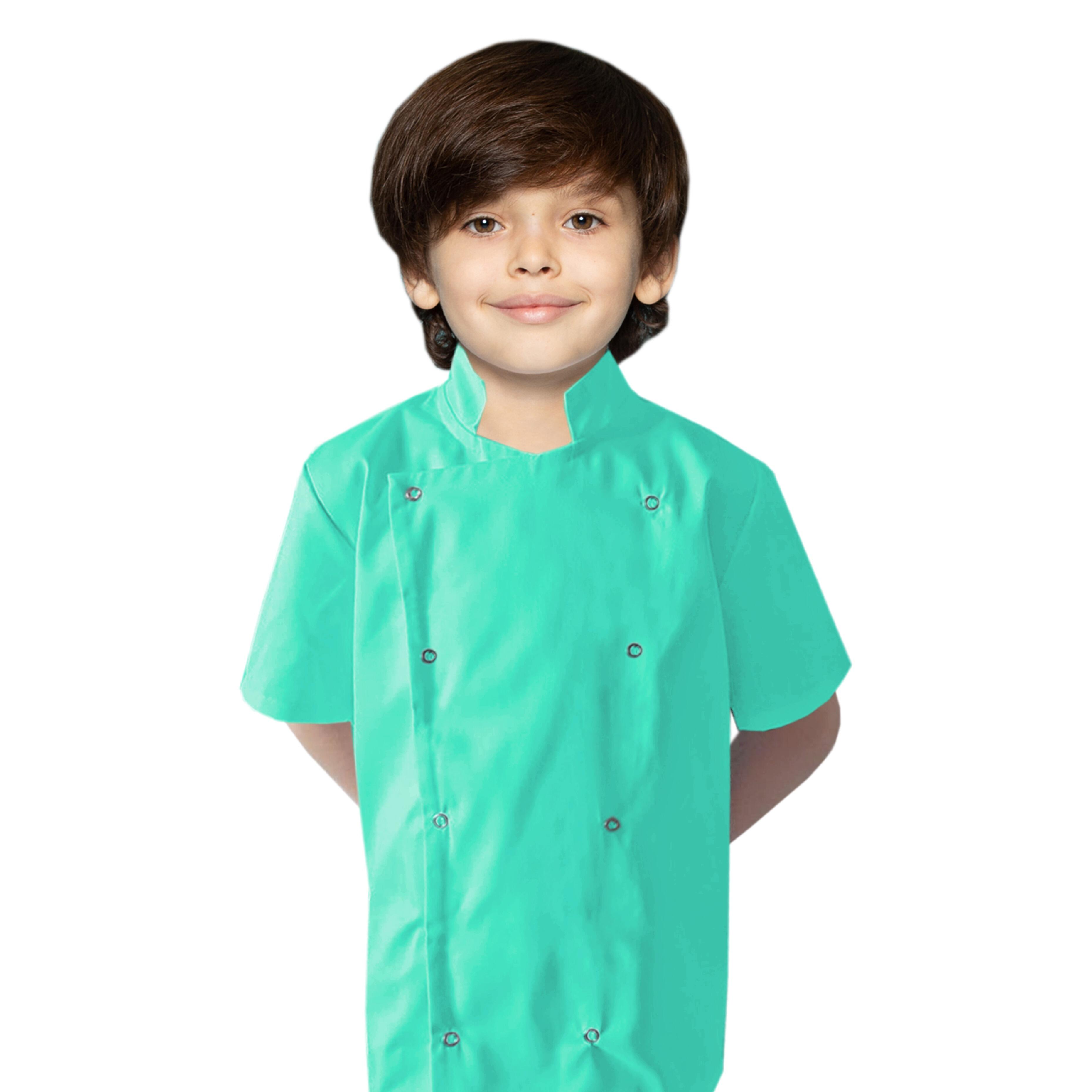 Mint Kids Chef's Jacket with name