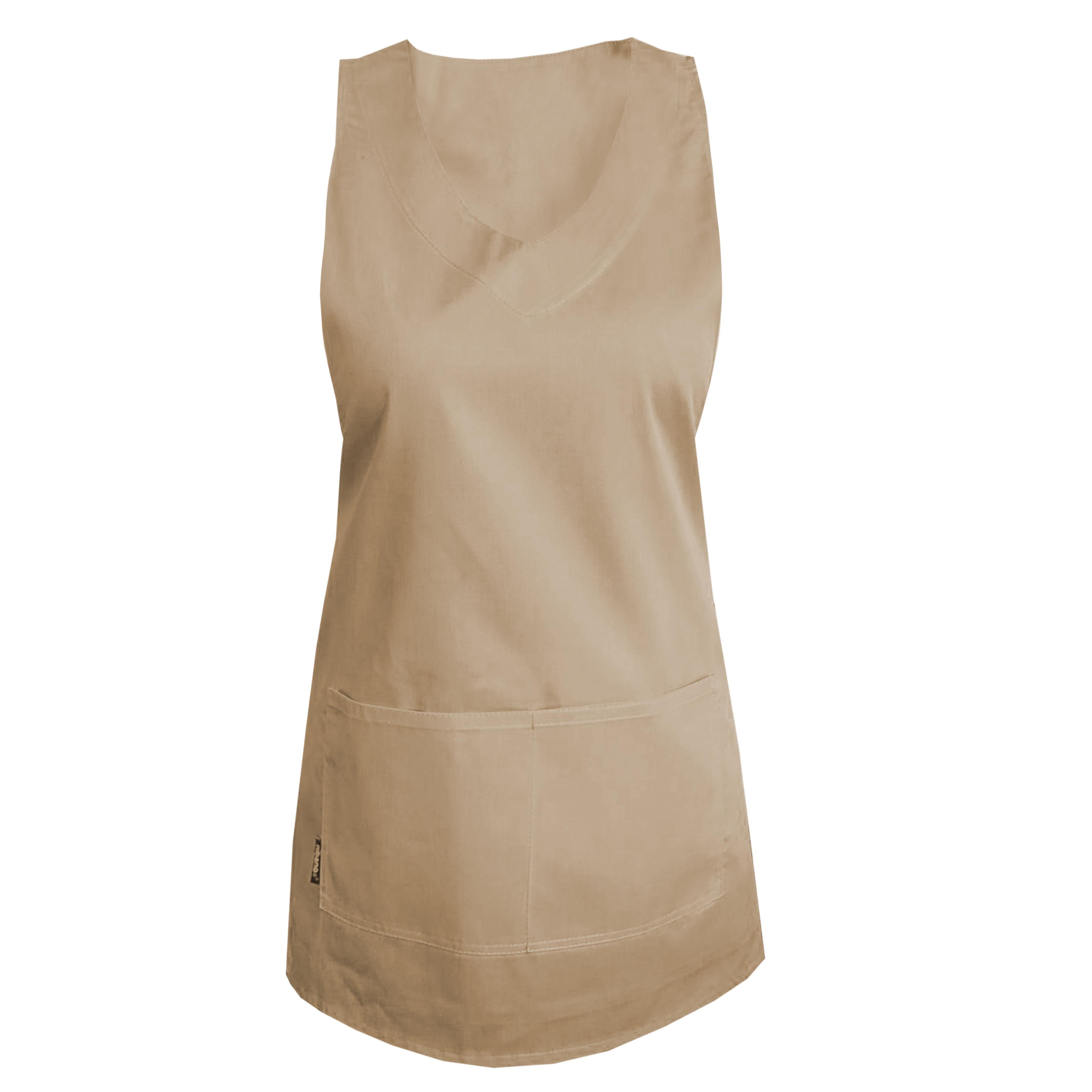 Wrap Around Apron Cappuccino with logo