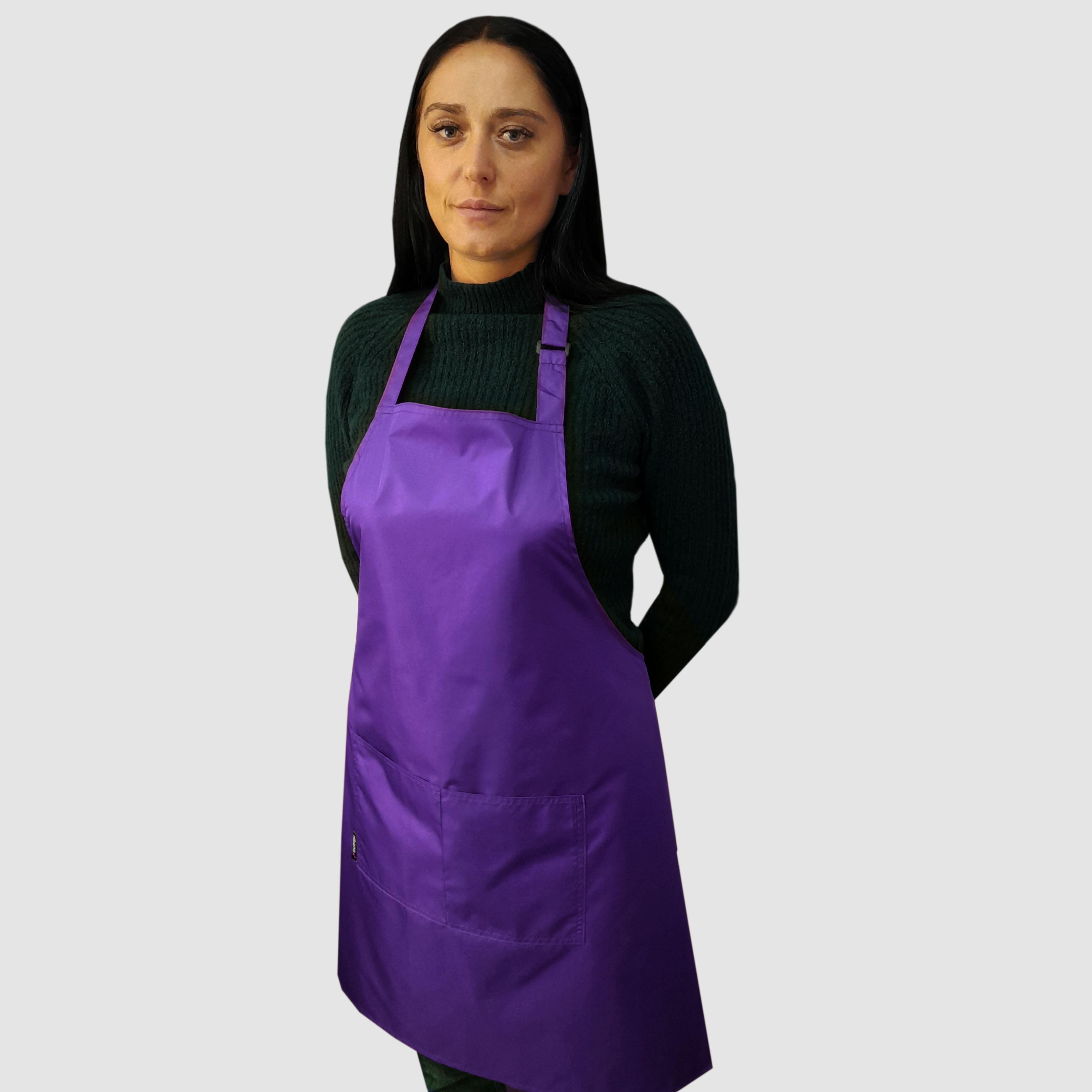 Nibano Waterprroof Hairdressing apron purple
