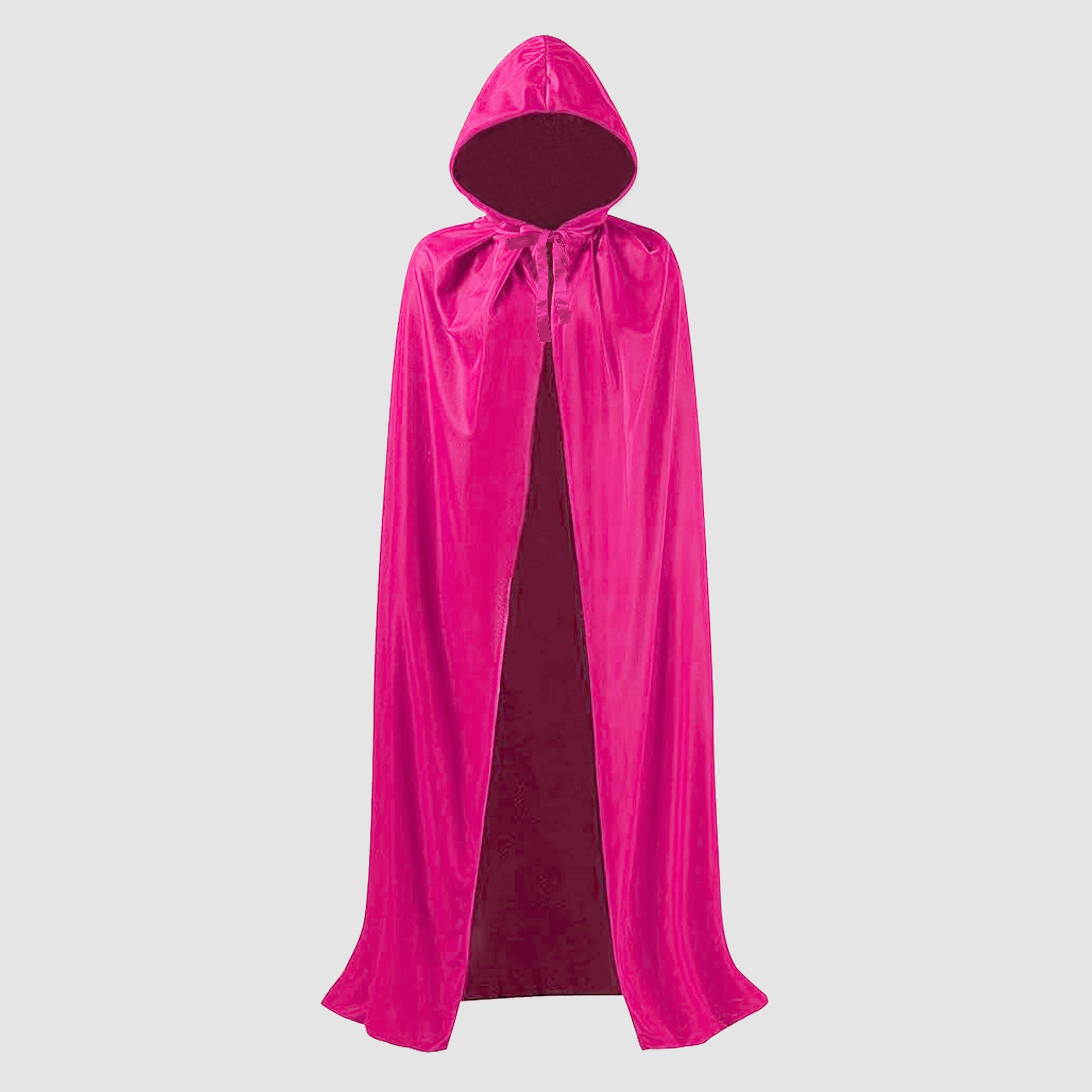 Nibano Hooded Show Gown Hot Pink