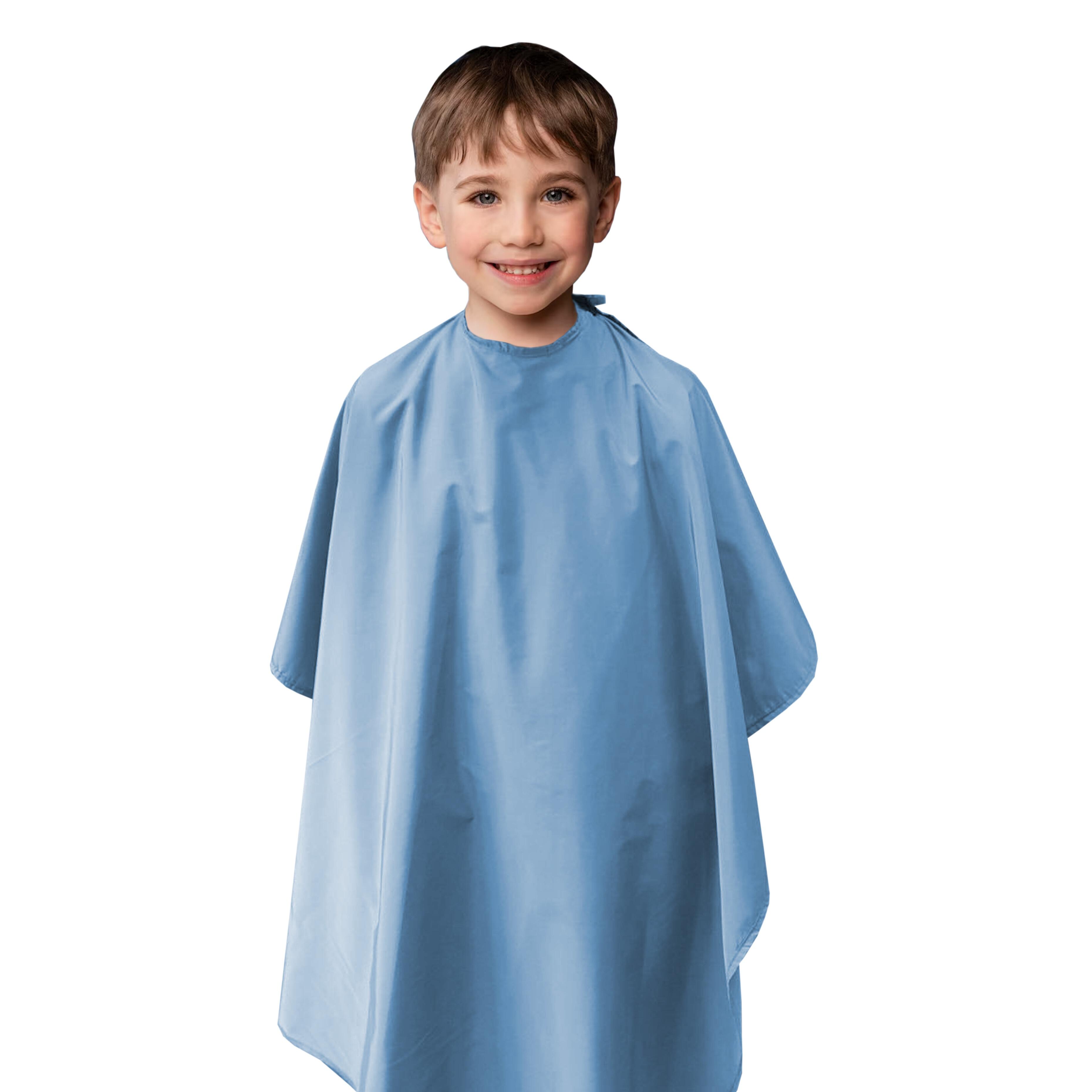 Kids Hairdressing gown Light Blue
