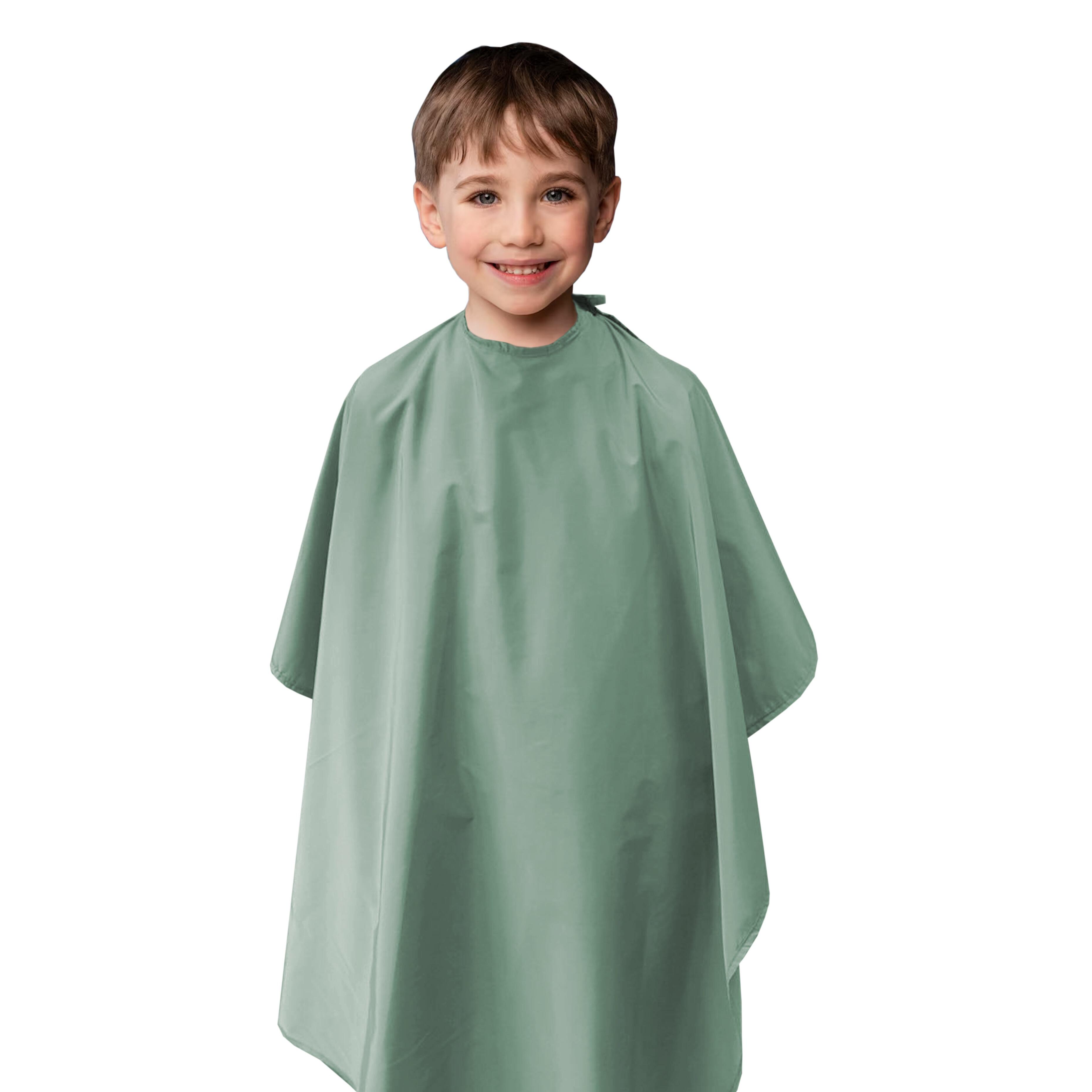 Custom Kids Hairdressing gown Sage