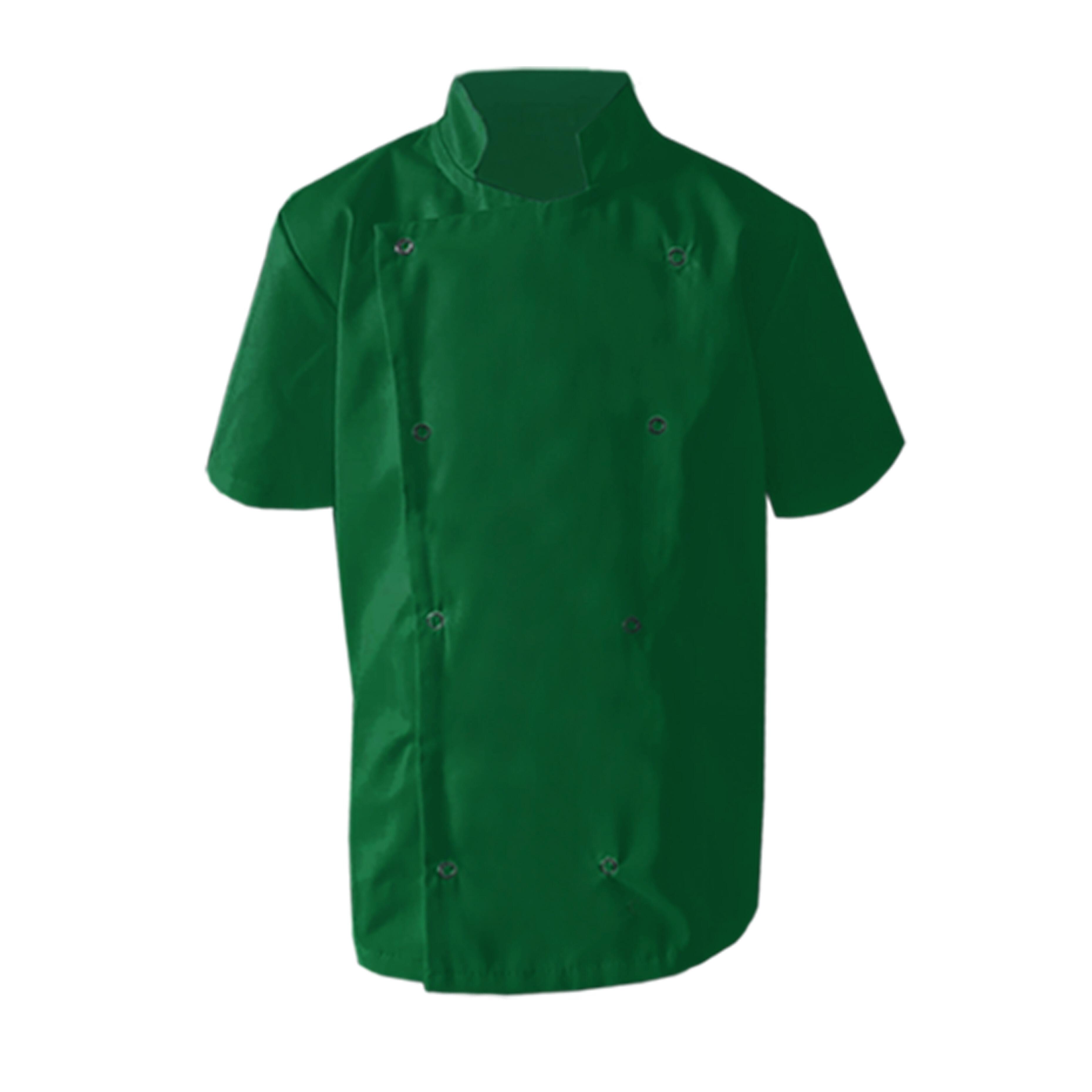 Kelly Green Kids Chef's Jacket with name