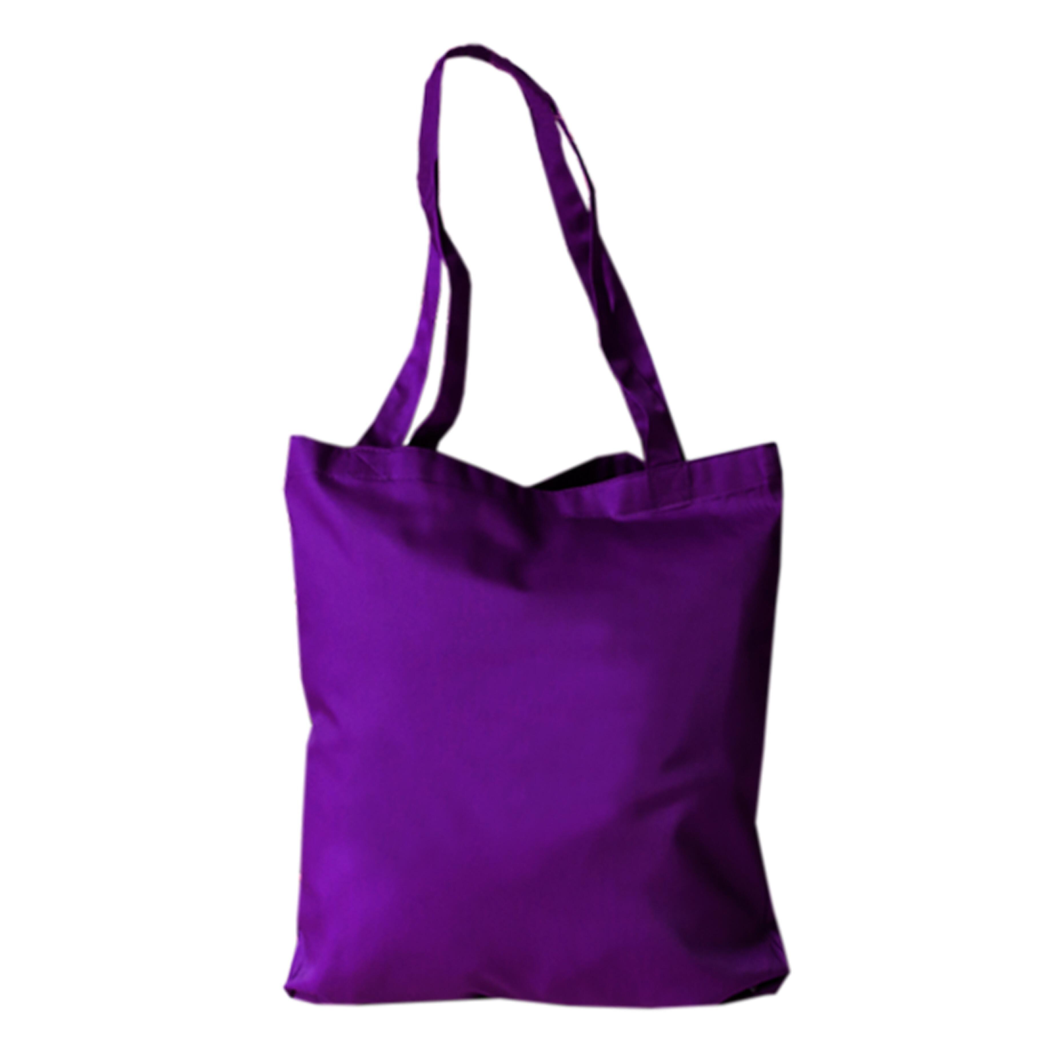Purple Personalised Tote bag