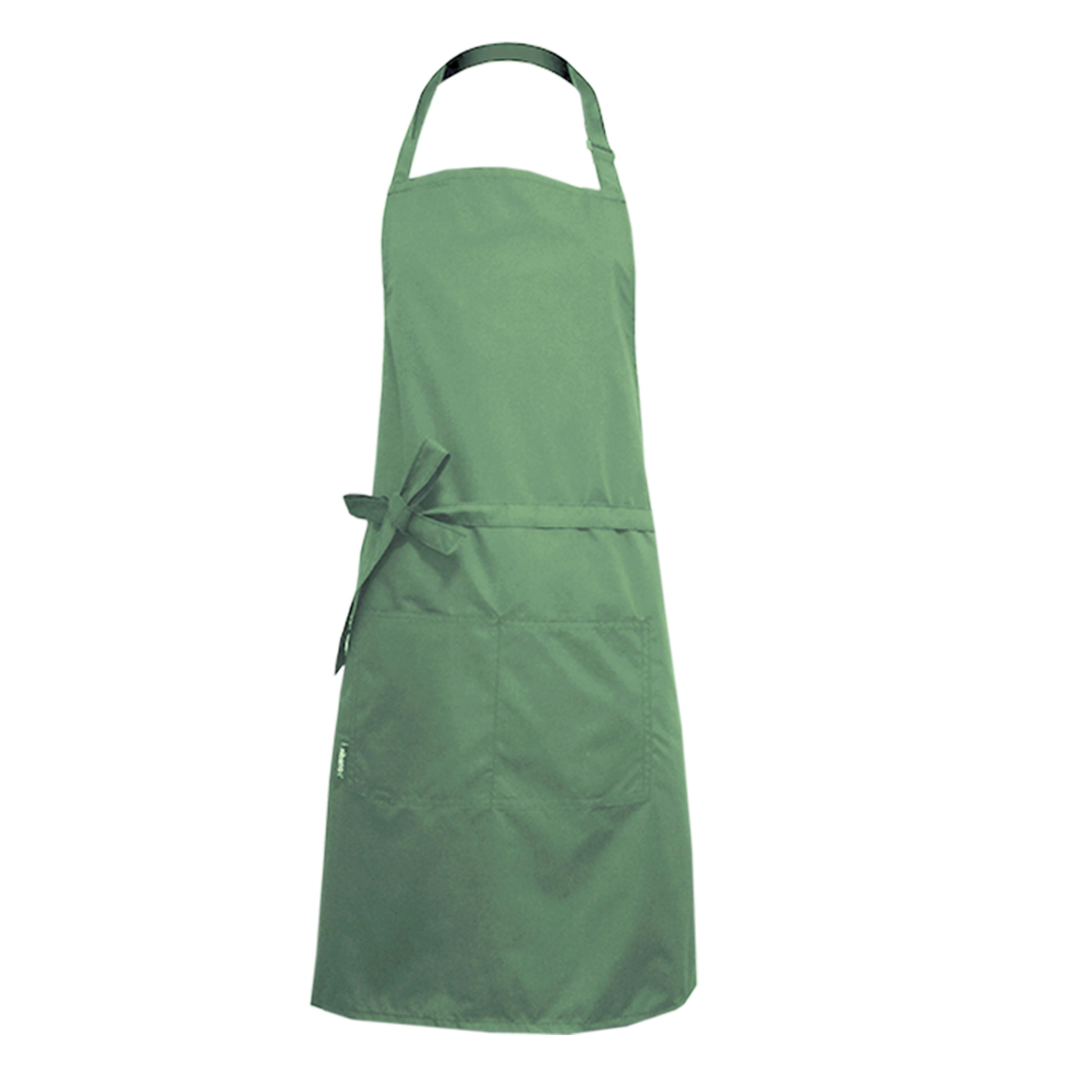 Waterproof Hairdressing apron Olive for beauty salon